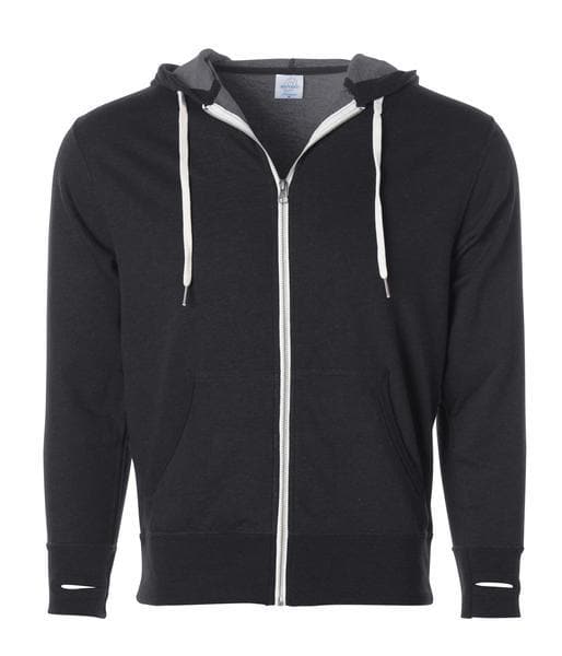 INDEPENDENT Unisex French Terry Zip Hooded Sweatshirt