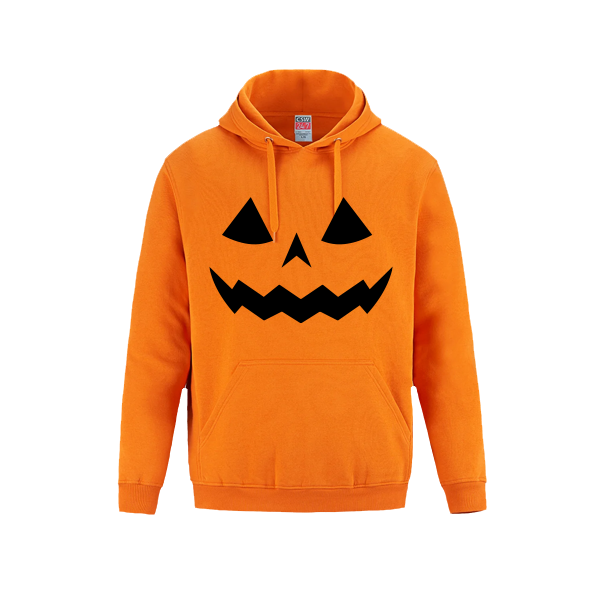 Jack-o'-Lantern Pumpkin Face Hoodie