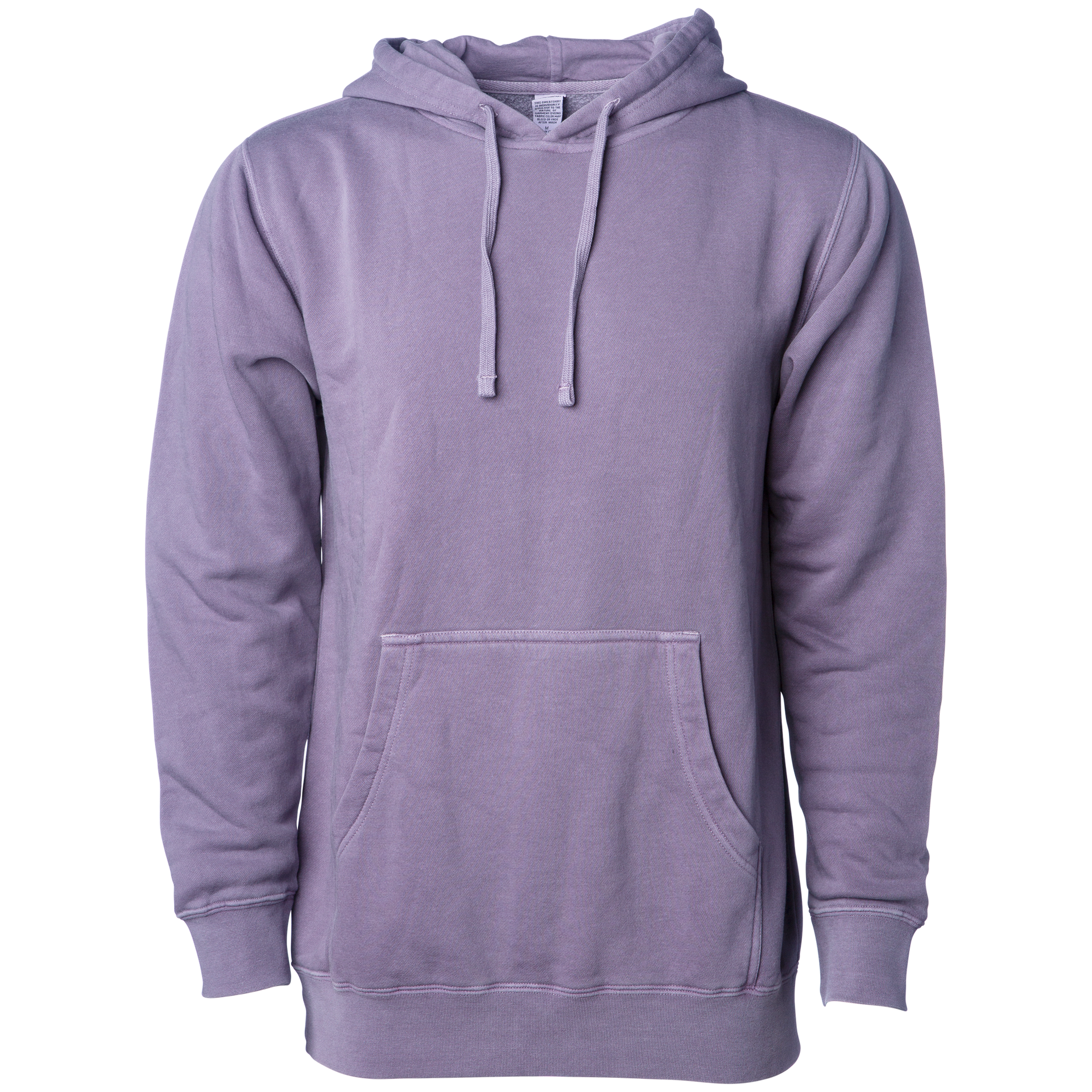 PRM4500 - Unisex Midweight Pigment Dyed Hooded Pullovers Pigment Plum COTTON / POLYESTER INDEPENDENT MIDWEIGHT Pigment Dye REGULAR shsdchildproduct UNISEX