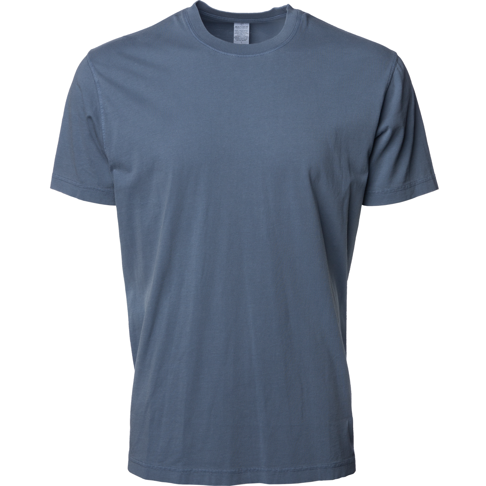 PRM180PT - Premium 180GSM Pigment Dye T-shirt Pigment Slate Blue COTTON INDEPENDENT MEN NEW ARRIVALS newarrivals Pigment Dye PIGMENT DYES PREMIUM PREMIUM SHIRT PRM180PT REGULAR tearaway TEE