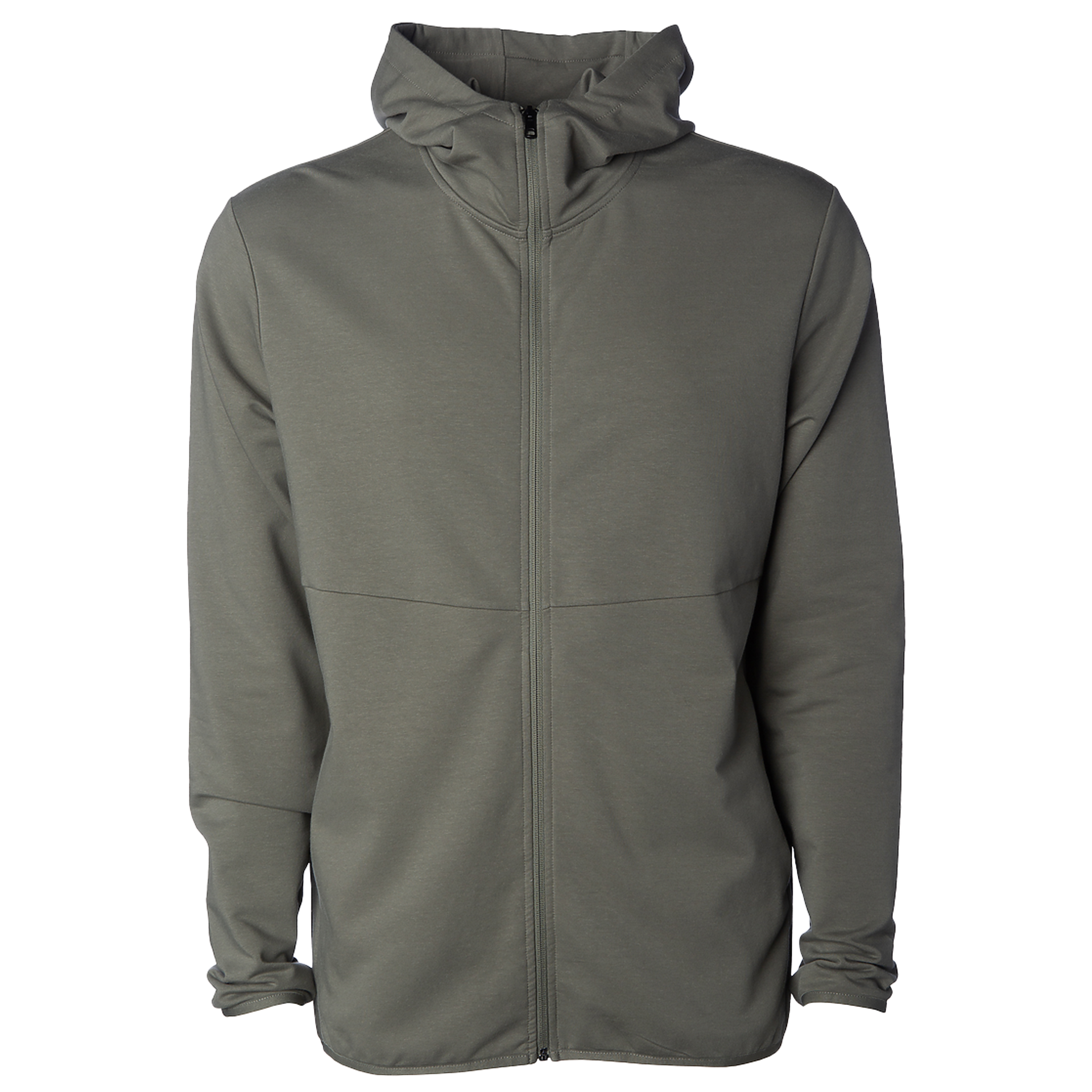 EXP30PZ - Men's Perform Zip Hood Pine COTTON EXP30PZ EXPEDITION INDEPENDENT MEN moisture wicking PERFORMANCE POLYESTER REGULAR SPANDEX tearaway