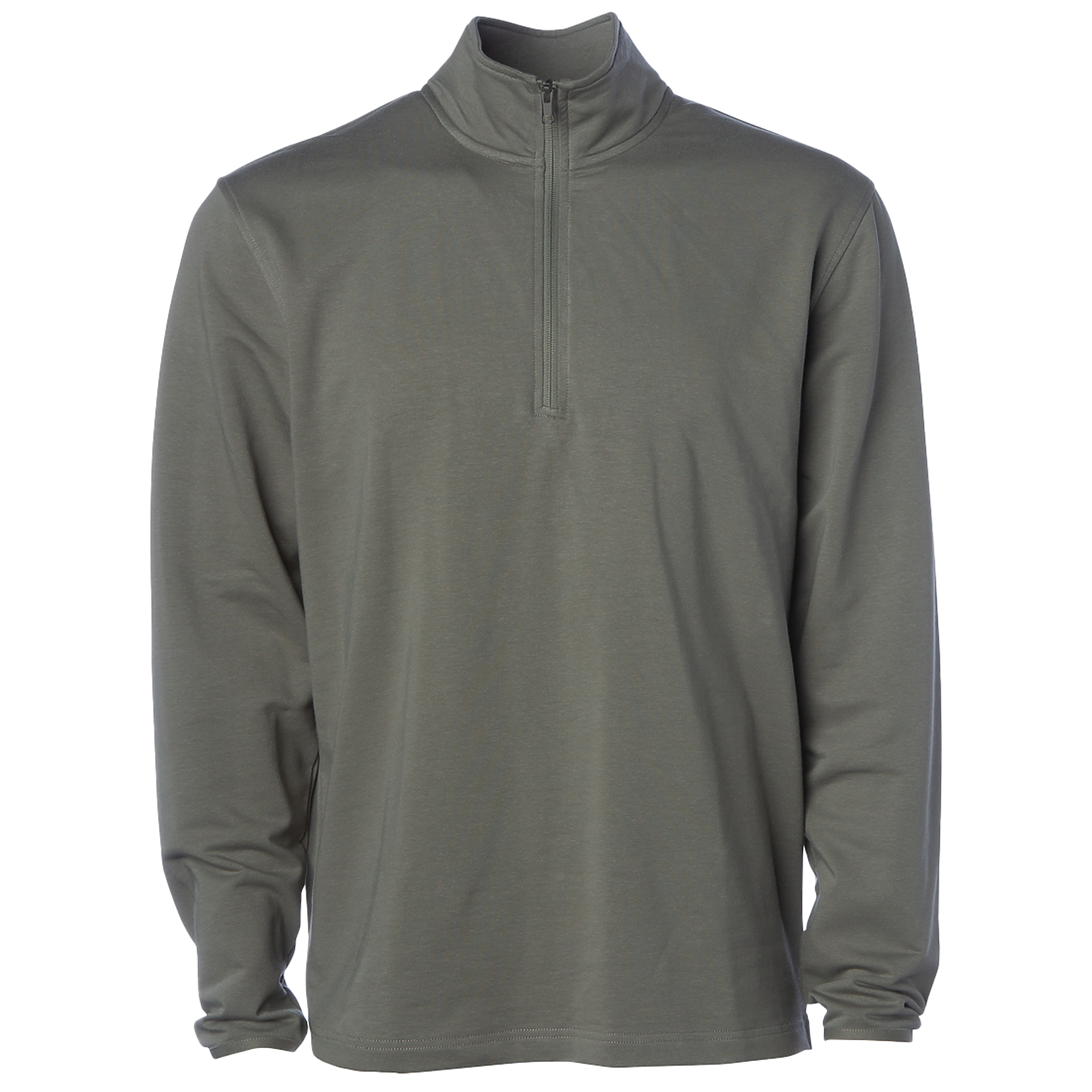 EXP20PQ - Men's Perform Quarter Zip Pine 1/4 ZIP COTTON EXP20PQ EXPEDITION FITTED INDEPENDENT MEN moisture wicking PERFORMANCE POLYESTER SPANDEX standard tearaway ZIP