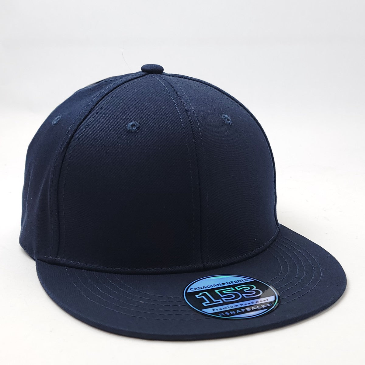 Plain Snapback cap (KSB101) - Multi-Coloured, Adjustable Navy OSFA Plain Snapback