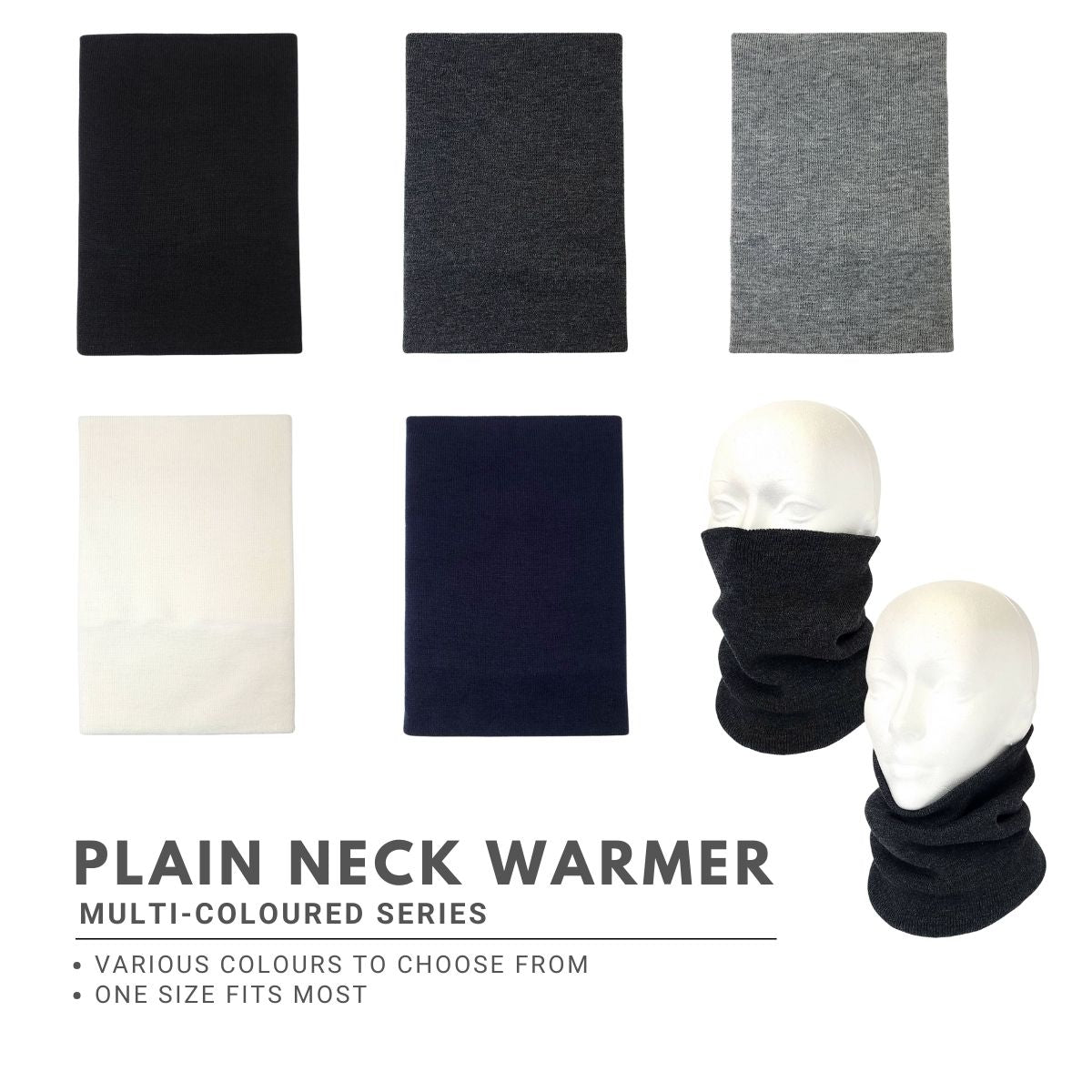 Plain Neck Warmer Best Seller Dozen Special plain toque