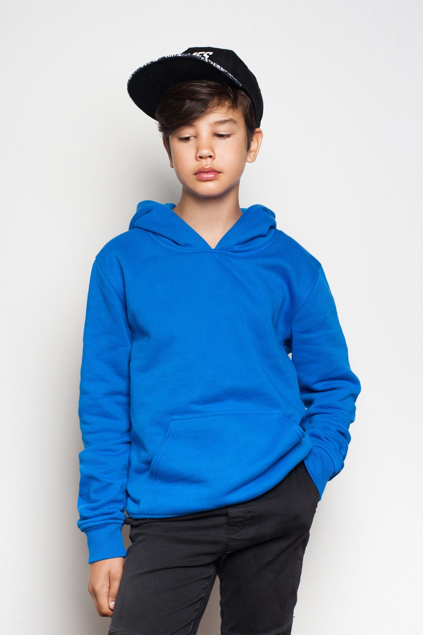 HERO-2020 Youth Blank Hoodie - Royal Blue