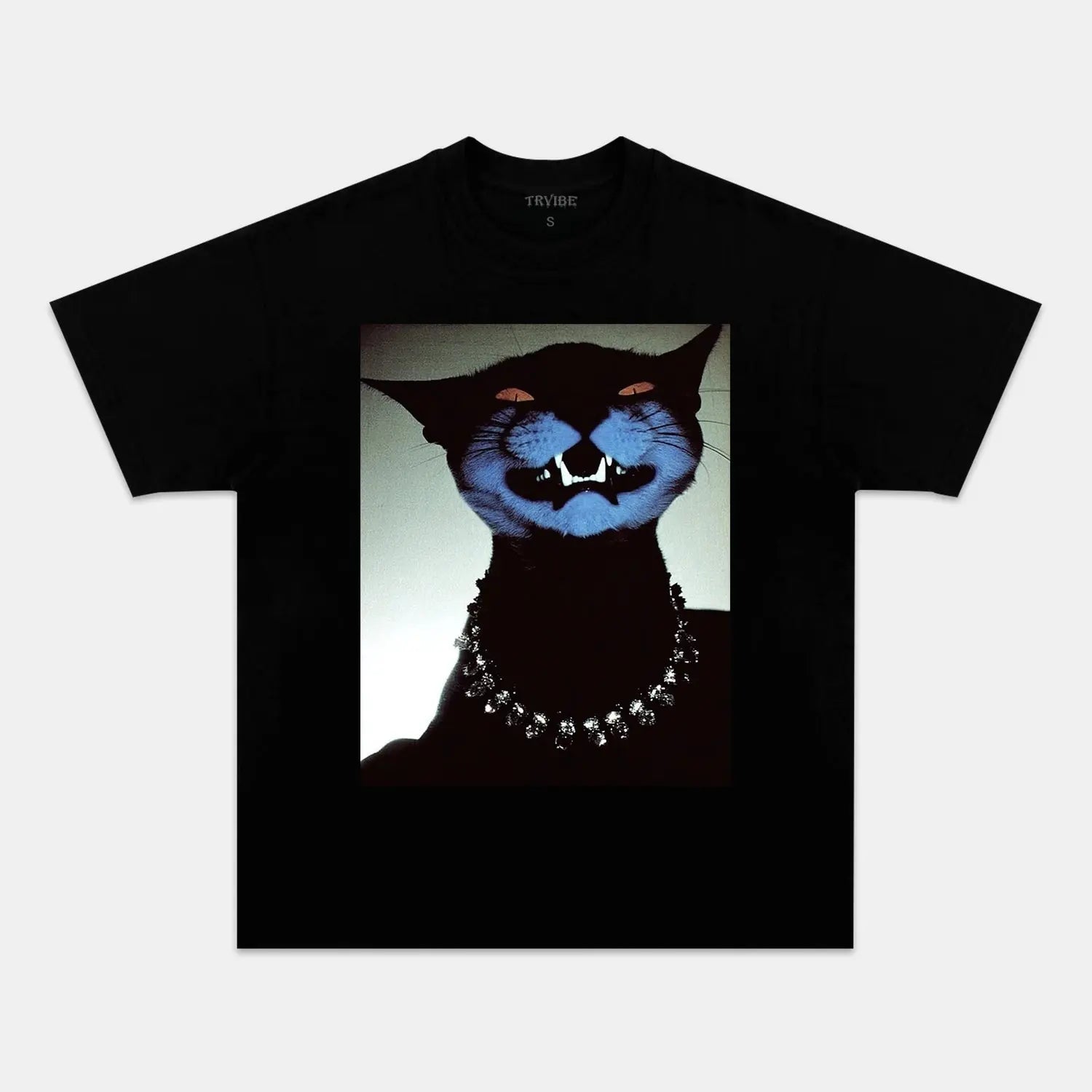 RETRO STREET STYLE & CAT V5 TEE FUNNY HUMOR