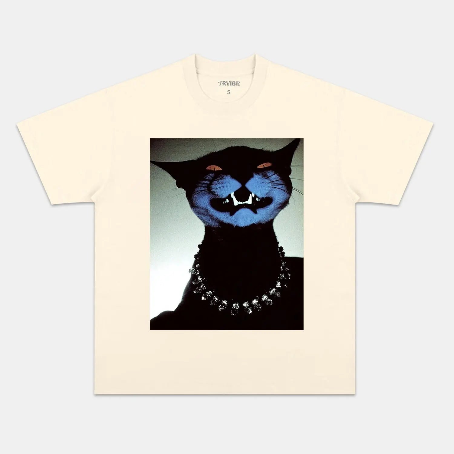 RETRO STREET STYLE & CAT V5 TEE FUNNY HUMOR