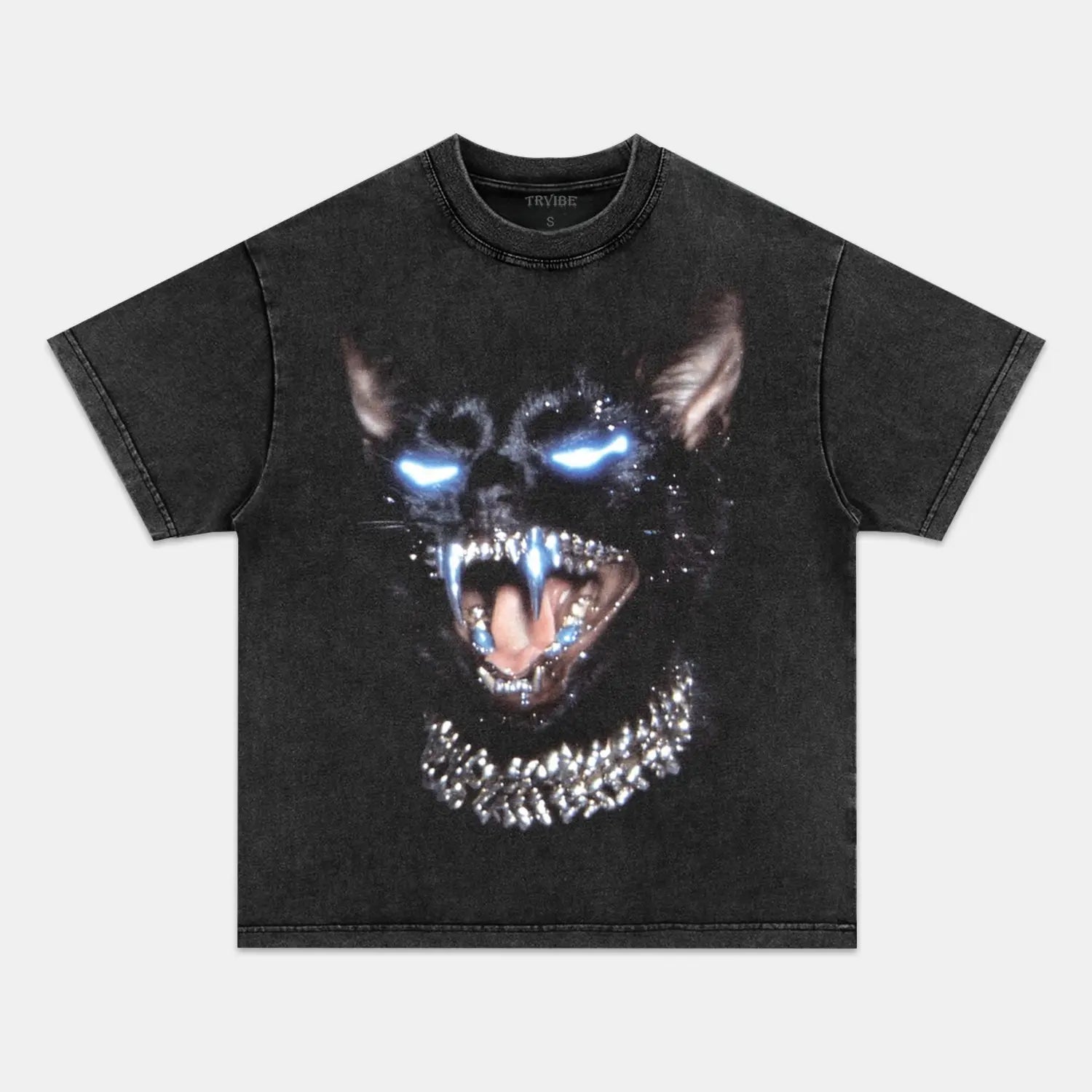 RETRO STREET STYLE & CAT V4 TEE FUNNY HUMOR