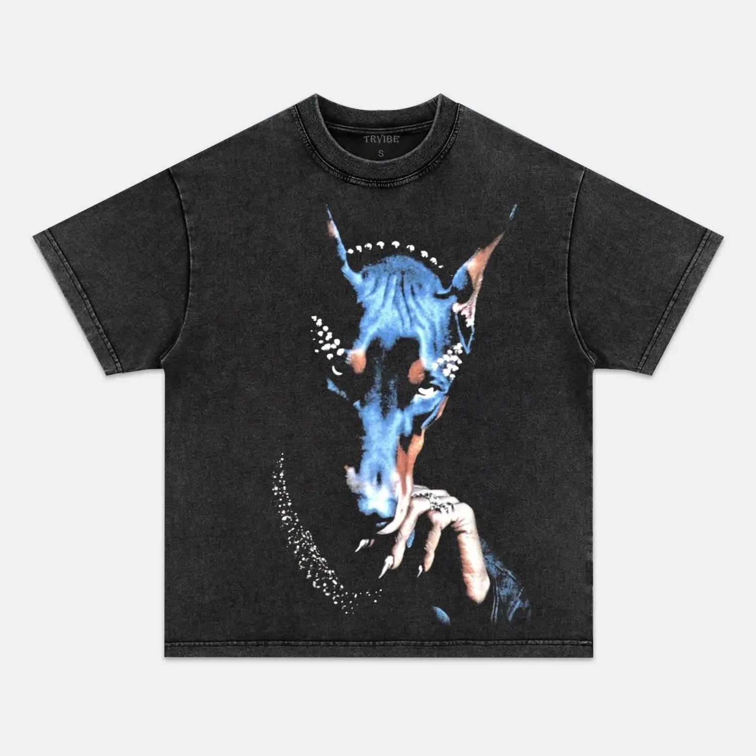 RETRO STREET STYLE & DOBERMAN V2 TEE FUNNY HUMOR