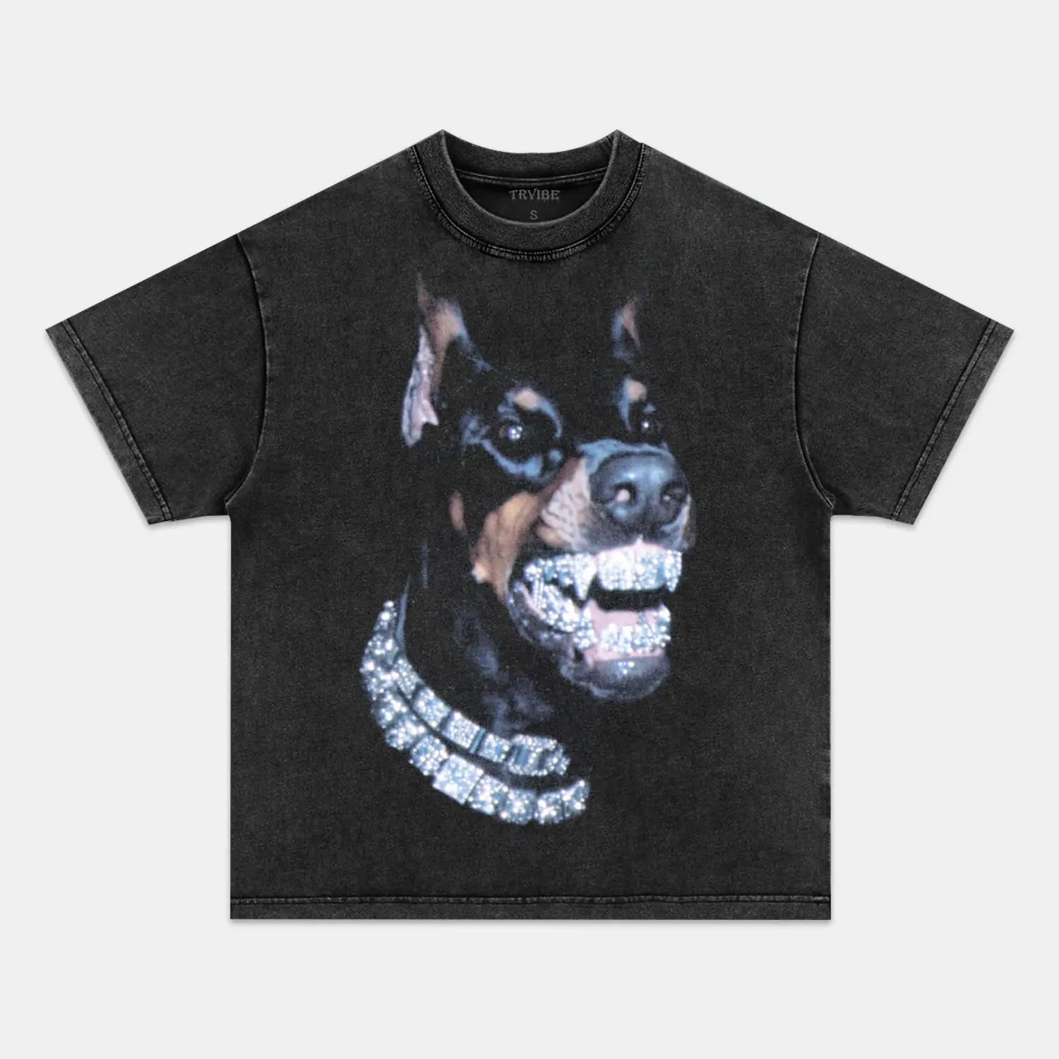 RETRO STREET STYLE & DOBERMAN V3 TEE FUNNY HUMOR