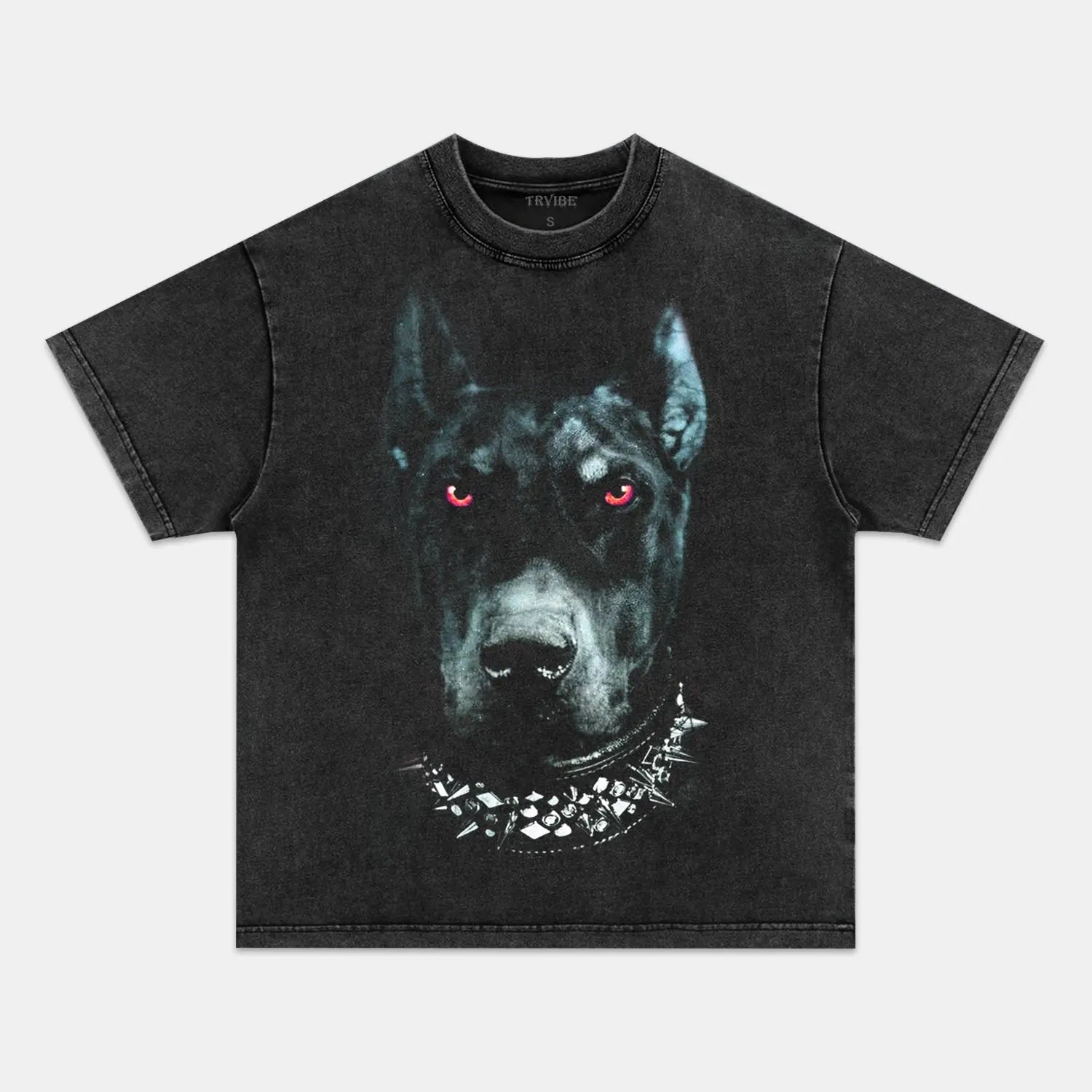 RETRO STREET STYLE & DOG TEE FUNNY HUMOR