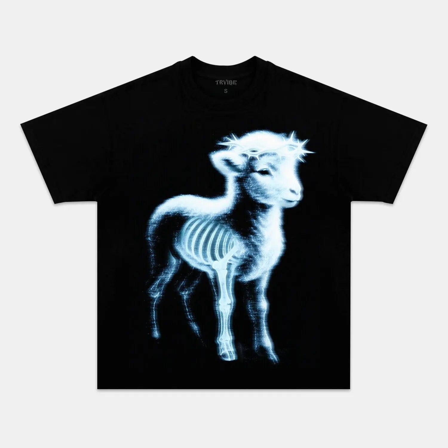 RETRO STREET STYLE & LITTLE SHEEP TEE FUNNY HUMOR