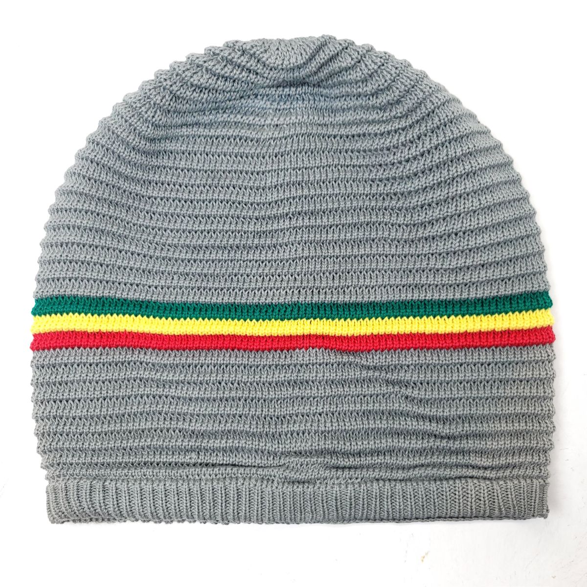 RASTA Knitted Beanie- R0001GYR, Cotton, OSFA Grey OSFA