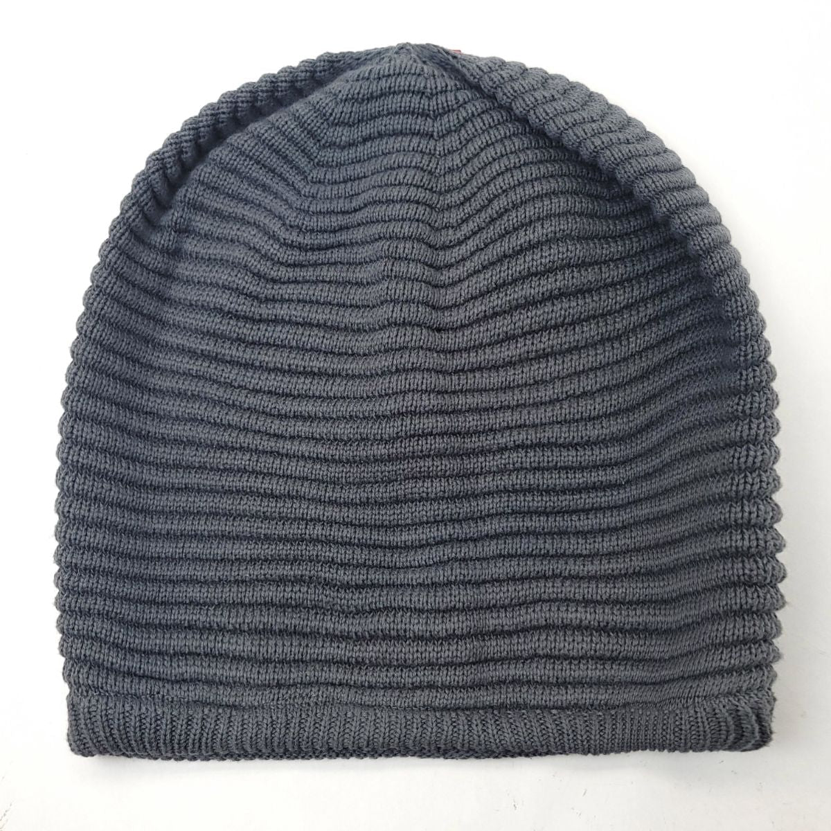 Rasta Knitted Beanie- R0002, Cotton, OSFA Grey OSFA