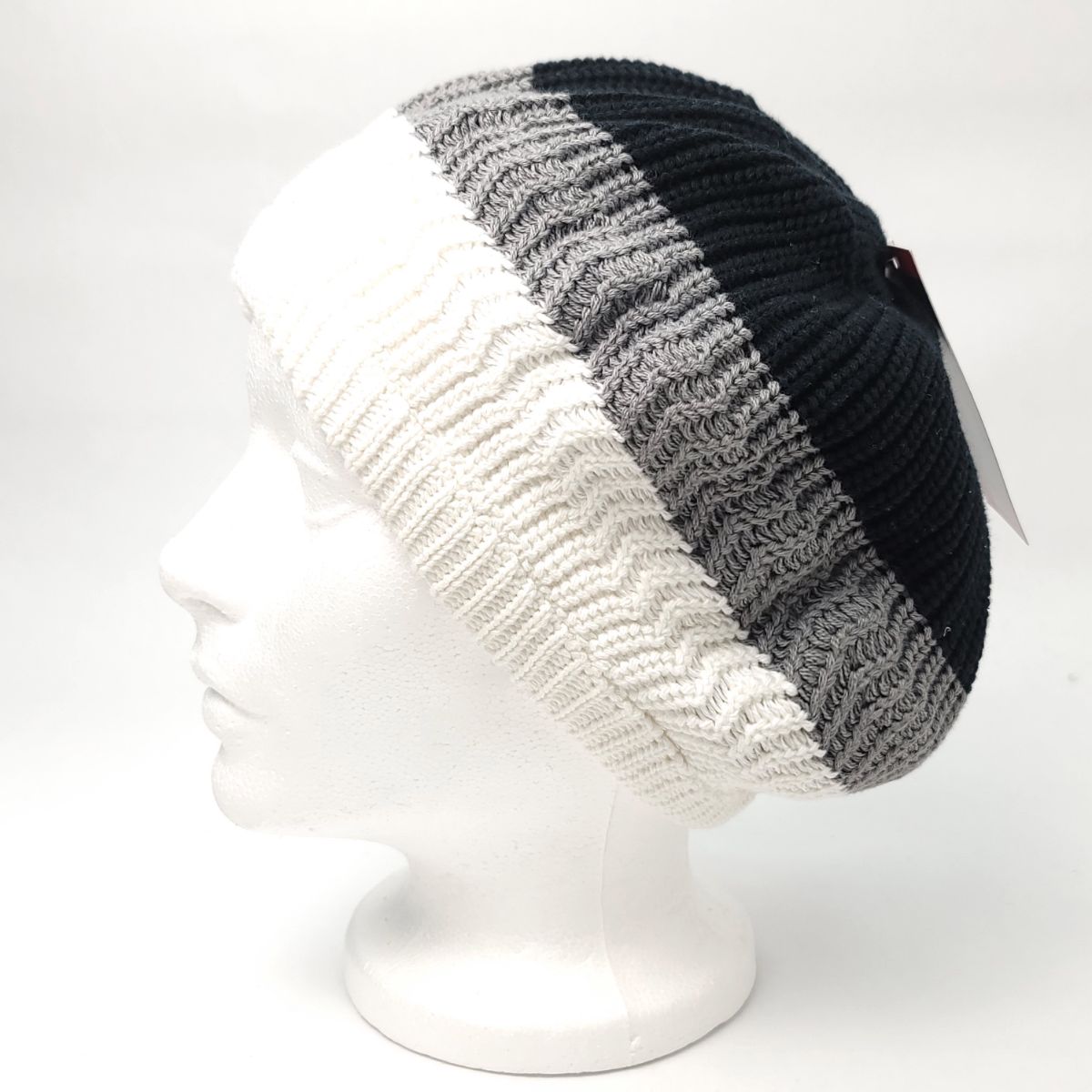 Rasta Knitted Beanie- R0006, Cotton, OSFA
