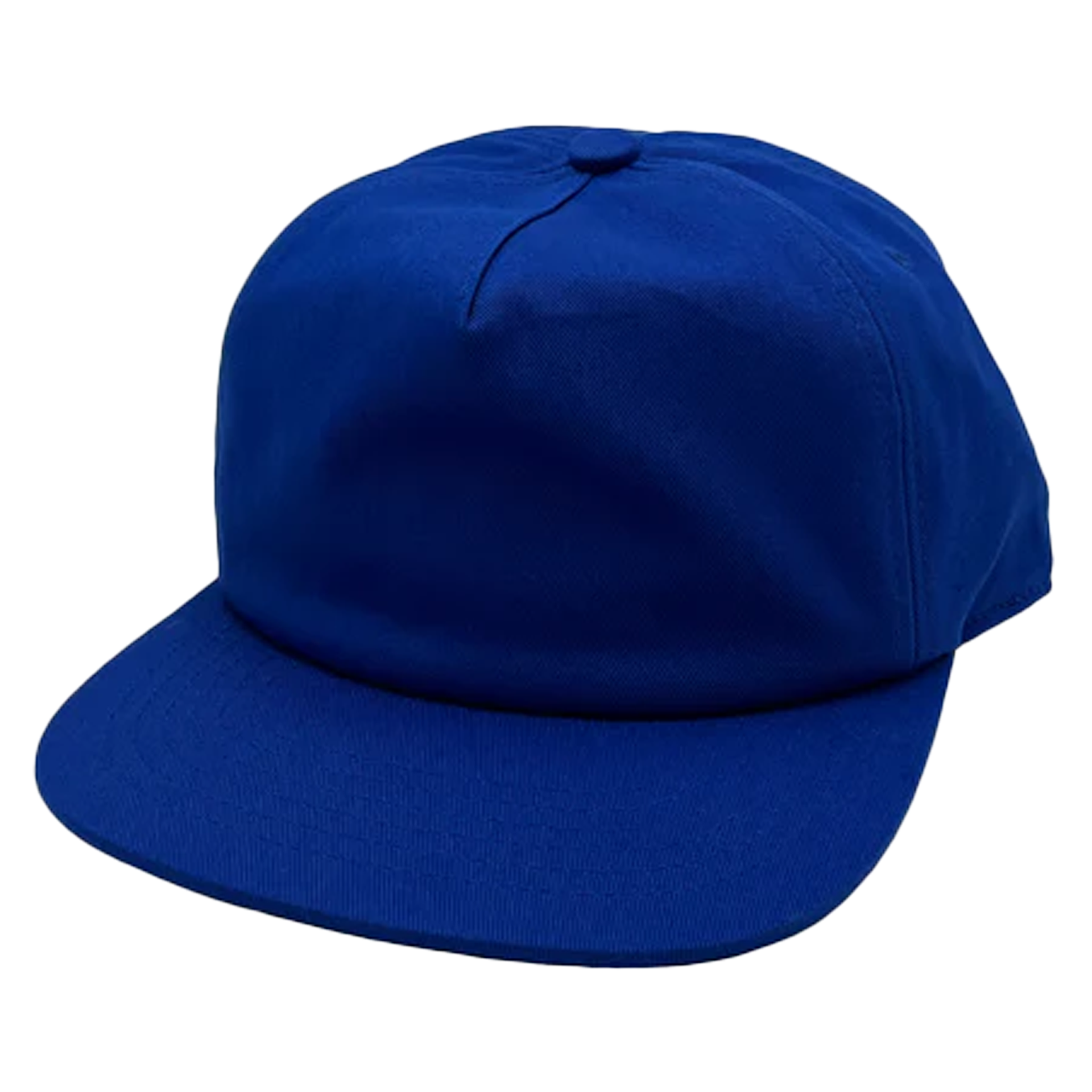 GNV-1040SB - 5 Panels Mid Profile Flat Bill Royal One Size 5 PANELS 5 PANELS - UNSTRUCTURED COTTON FLAT mid profile nissi caps SNAPBACK UNISEX UNSTRUCTURED