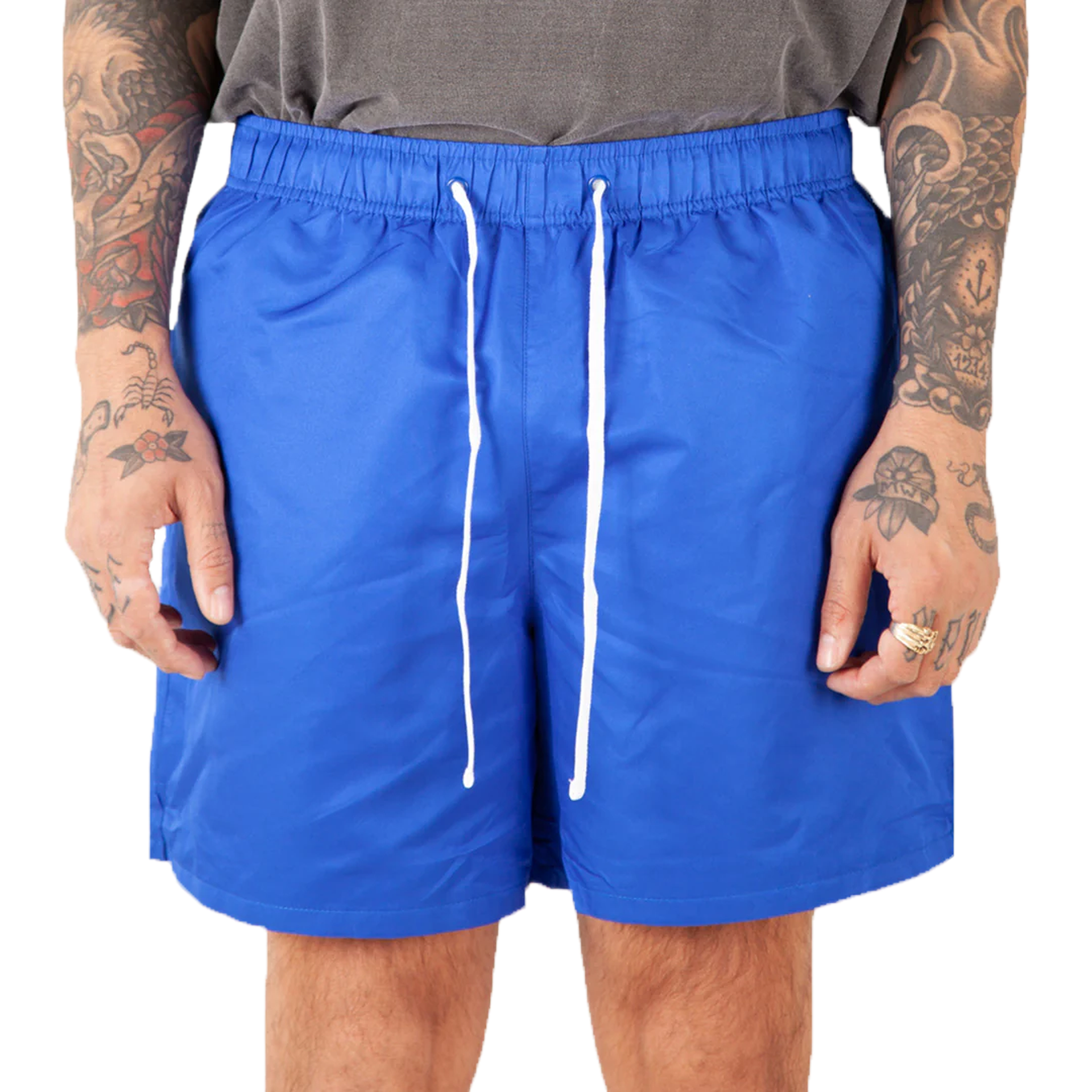 Running Shorts Royal BOTTOMS MEN POLYESTER Shaka Wear