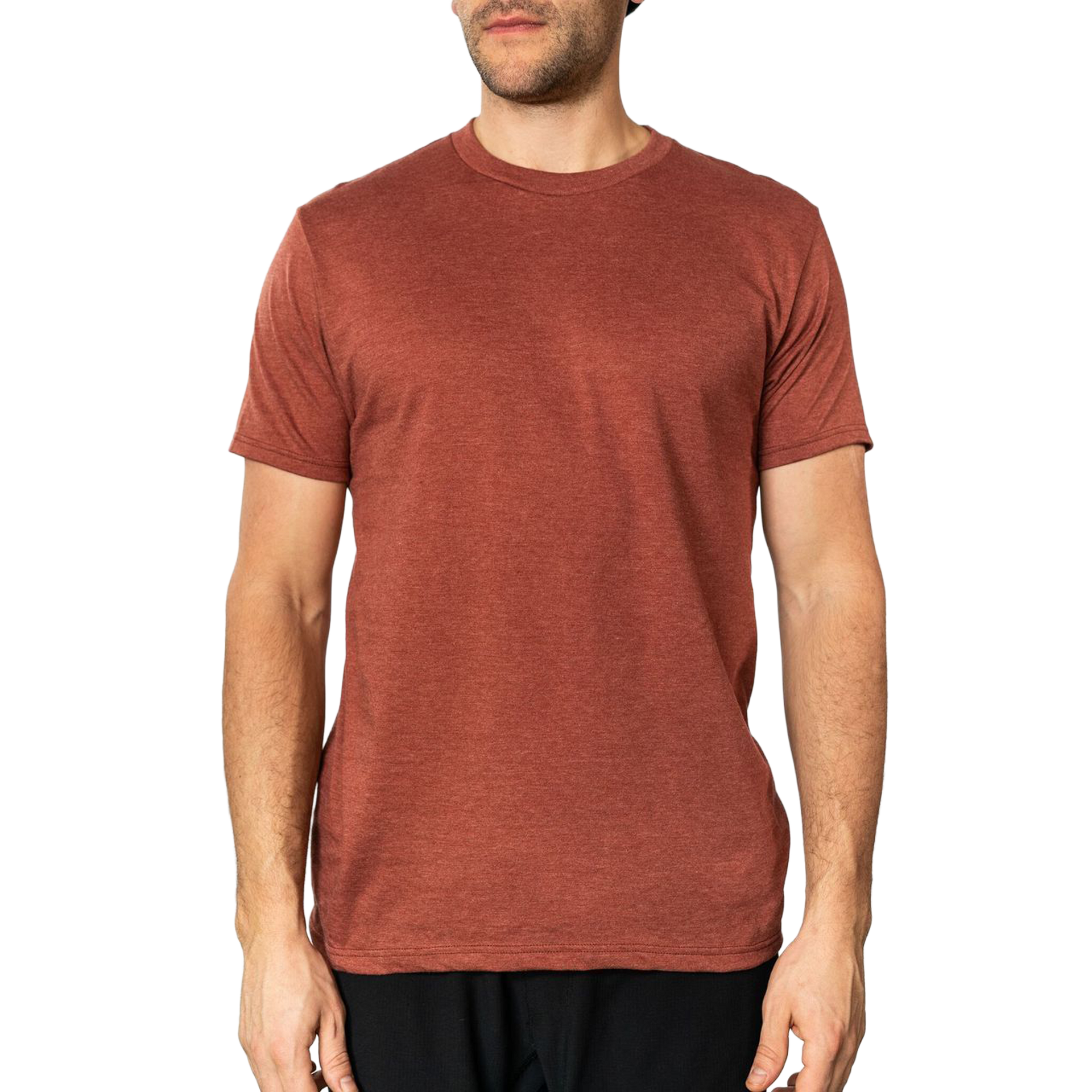 47146 - Men London Tees Rustolium Heather CLOSEOUT COTTON / POLYESTER FITTED Lightweight MEN ON SALE OPTIMA REGULAR tearaway TEES