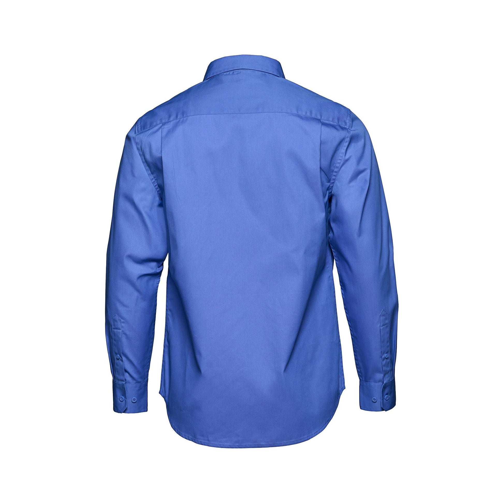 S04600 - Camden - Men's Poly-Cotton Twill Long Sleeve Easy-Care Shirt 4600 __label:END AUG __label:NEW D610 long sleeve woven S04600 S4600 woven shirt