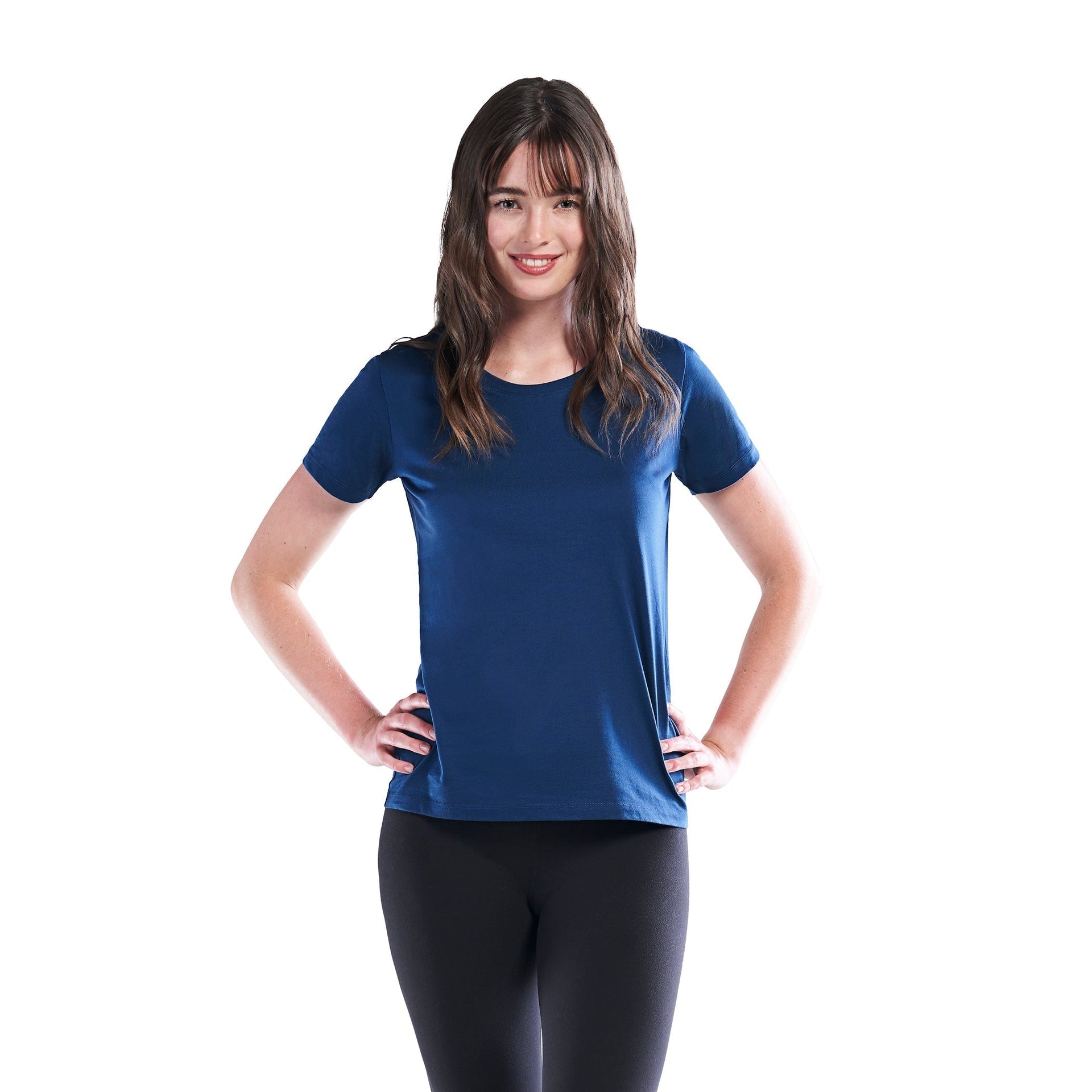 S05501 - Harmony - Ladies Organic Cotton Scoop Neck T-Shirt 5501 __label:IN-STOCK bella canvas koi next level organic threadfast