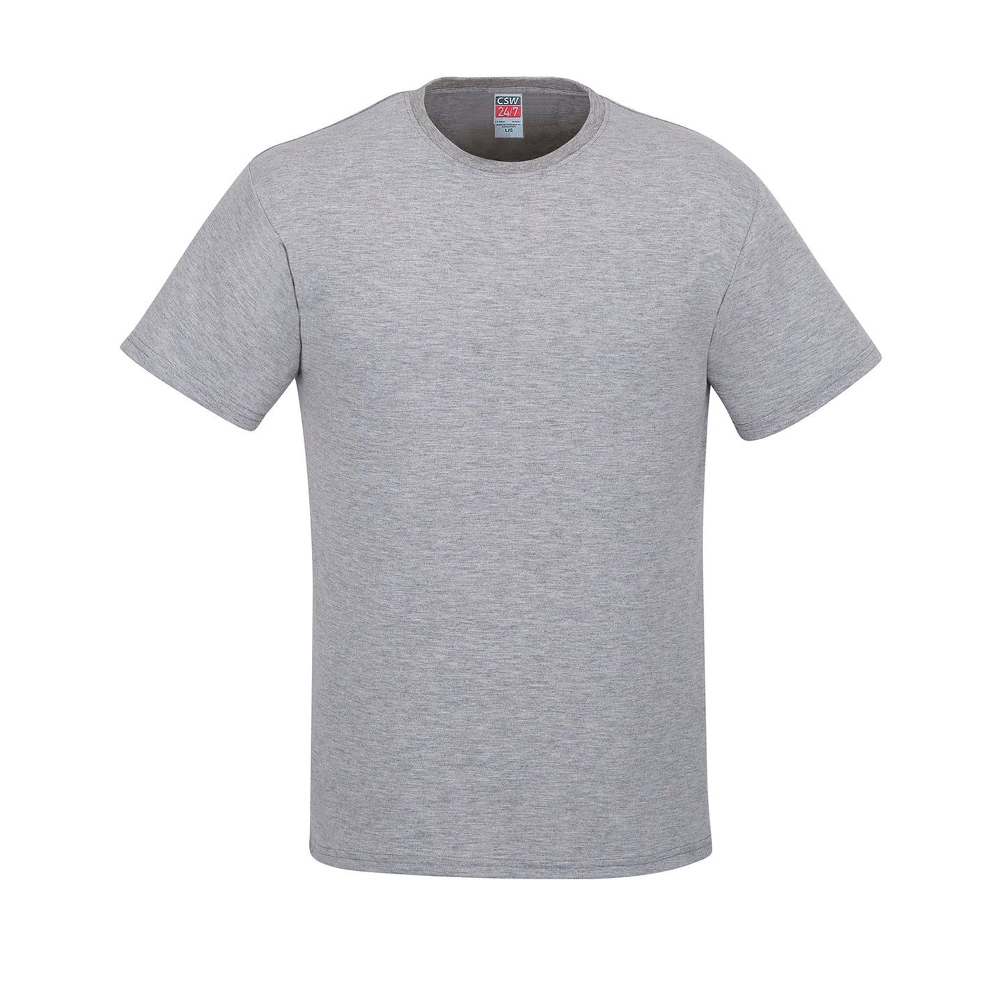 S5610Y - Parkour - Youth RING SPUN Combed Cotton Crewneck T-Shirt Athletic Grey Heather 100% Ring Spun Cotton 5610y __label:NEW COLORS atc2000 CSW24/7 team youth