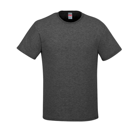 Z05610 - Adult Ring Spun Combed Cotton Crewneck T-Shirt Charcoal Heather __label:Opportunity BUY Opportunity Buy Z05610