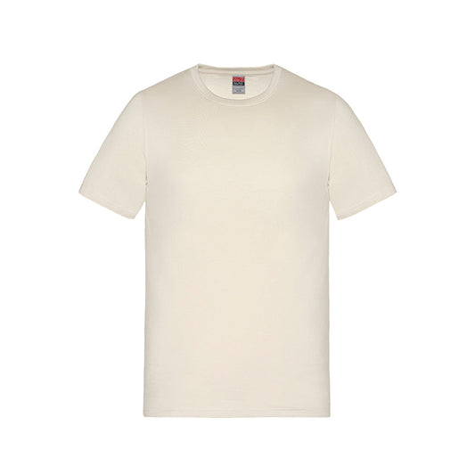 S05610 - Oversizes - Parkour - Adult RING SPUN Combed Cotton Crewneck T-Shirt Ivory 100% Ring Spun Cotton 5610 __label:NEW COLORS adult atc2000 CSW24/7 mens parkour team