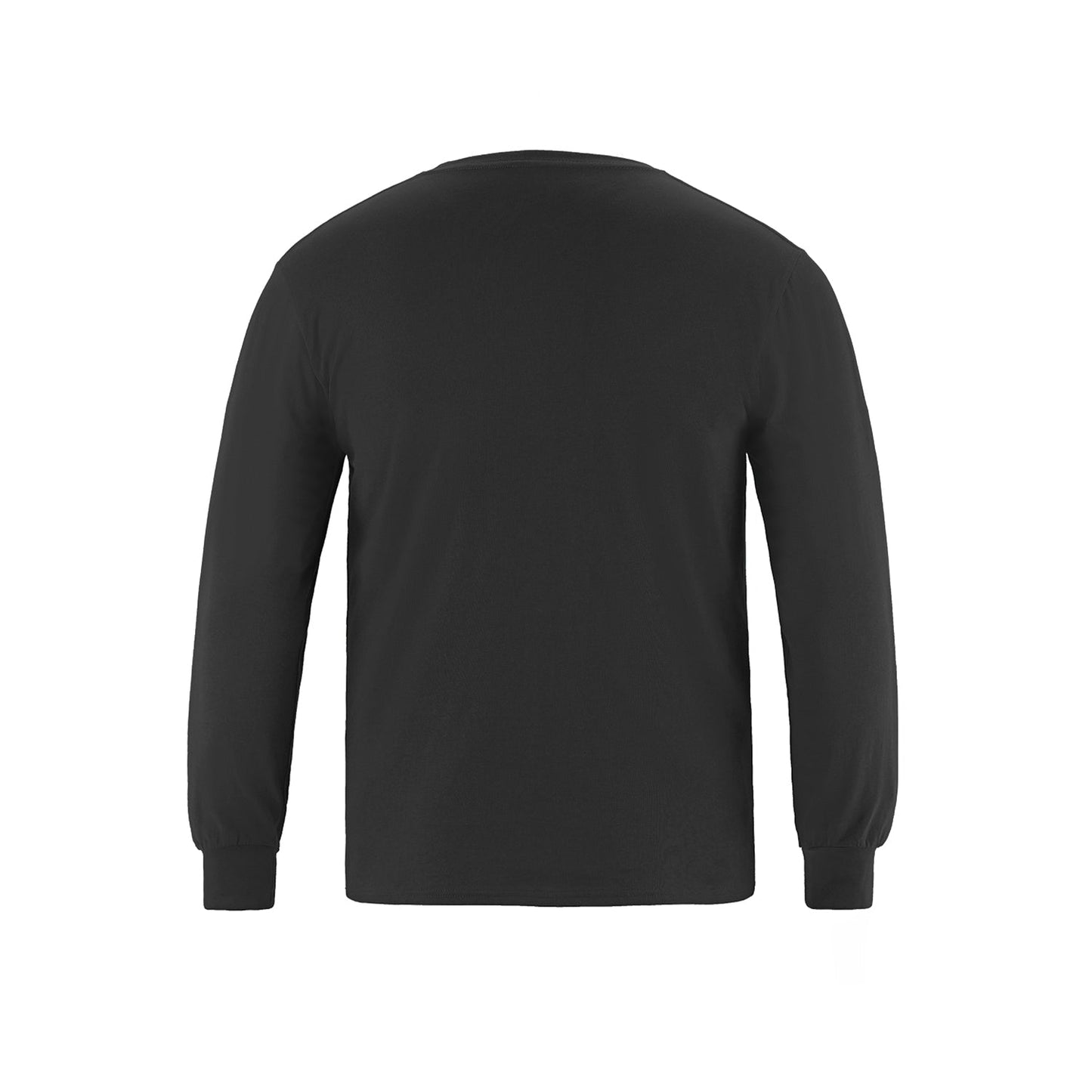 S05615 - Breeze - Adult RING SPUN Combed Cotton Long Sleeve Crewneck T-Shirt 5615 __label: NEW adult CSW24/7 mens