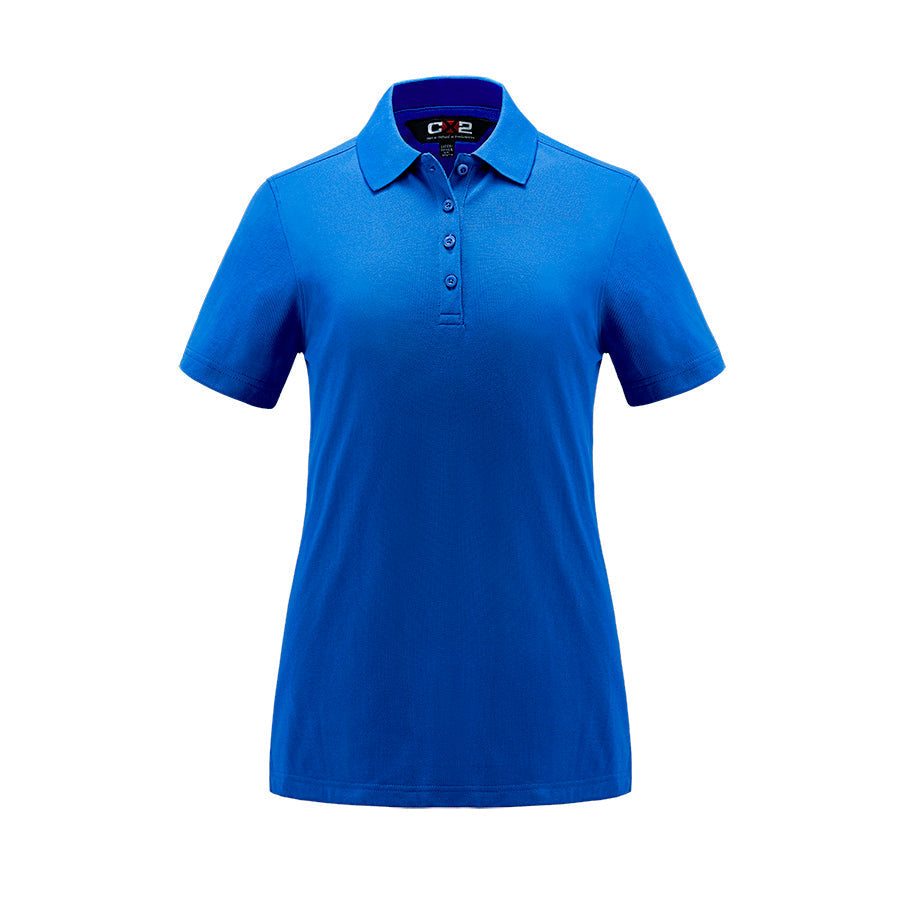 S05786 - Elite - Ladies Cotton/Poly/Spandex Polo 5786 __label: NEW cotton polo L400 Polos