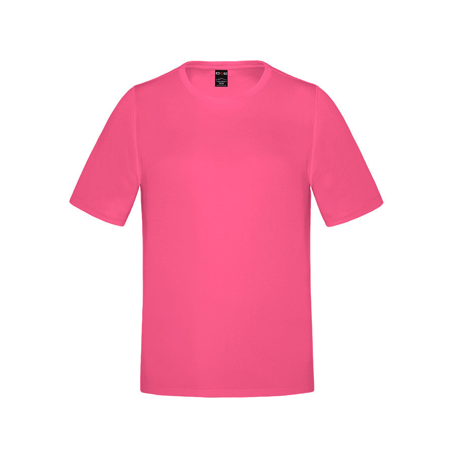 S05935 - OVERSIZES - Coast - Adult Performance Crewneck T-Shirt Intense Pink 100% Polyester Carbon Peached 5935 __label:NEW COLORS adult CX2 dry fit dryfit mens s350 soccer team tt11