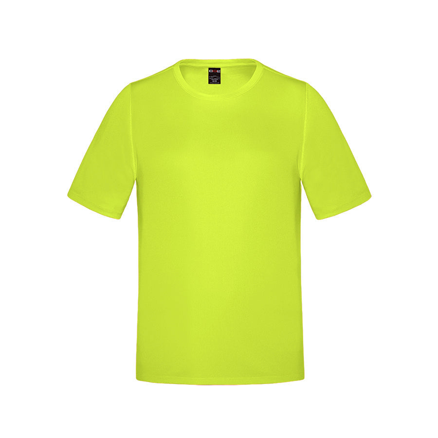 S5935Y - Coast - Youth Crew Neck Polyester Tee Intense Yellow 100% Polyester Carbon Peached 5935y __label:NEW COLORS CX2 dry fit dryfit s350 soccer soccer jersey team tt11 y350 youth