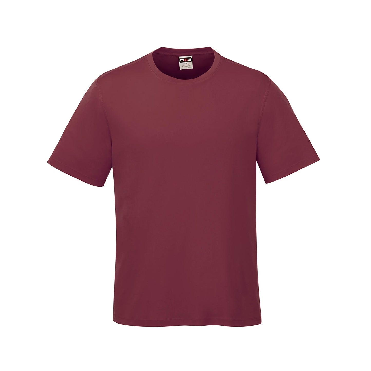 S05935 - OVERSIZES - Coast - Adult Performance Crewneck T-Shirt Maroon 100% Polyester Carbon Peached 5935 __label:NEW COLORS adult CX2 dry fit dryfit mens s350 soccer team tt11