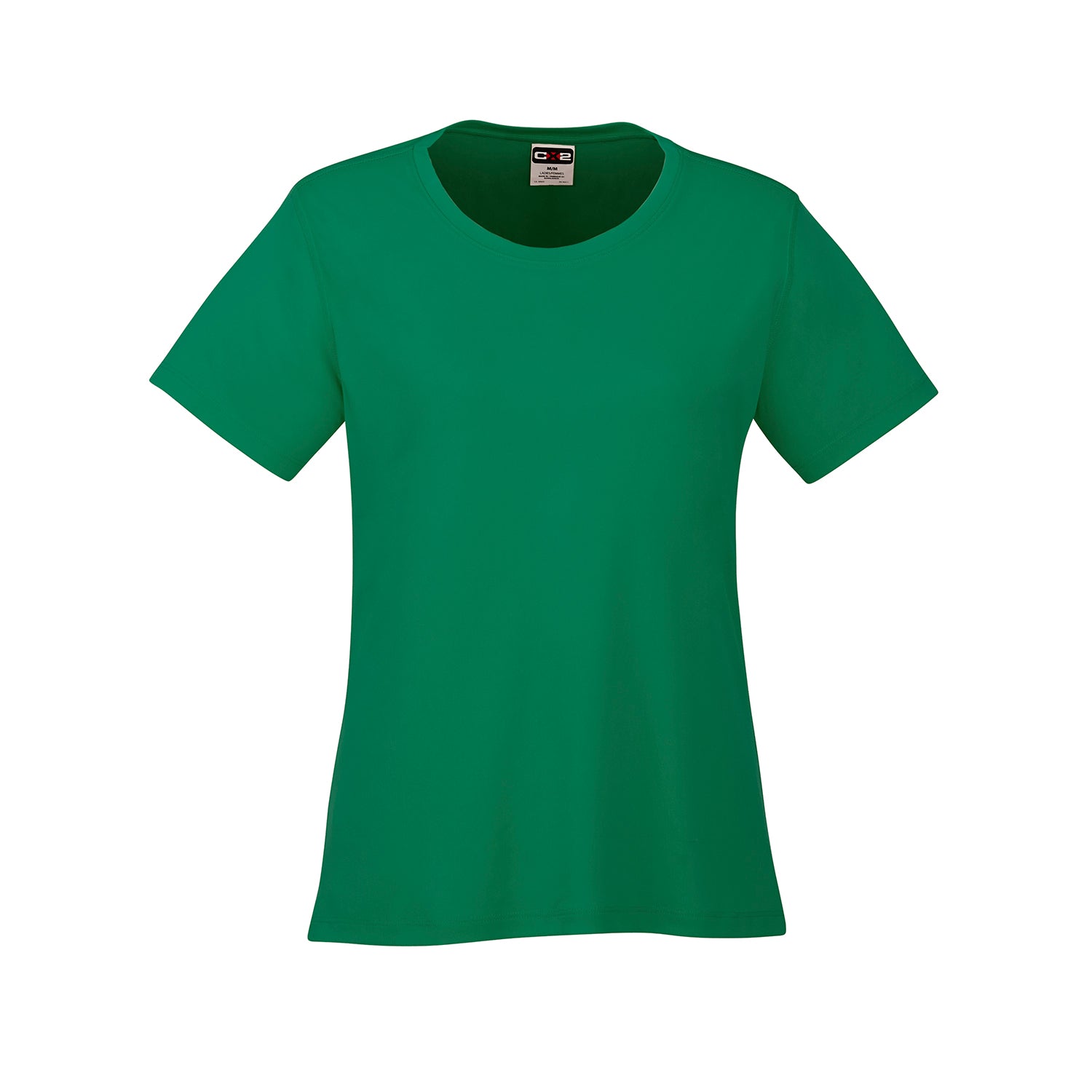 S05936 - Coast - Ladies Crew Neck Polyester Tee Kelly Green 5936 __label:NEW COLORS CX2 dry fit dryfit l350 Ladies team tt11 Women