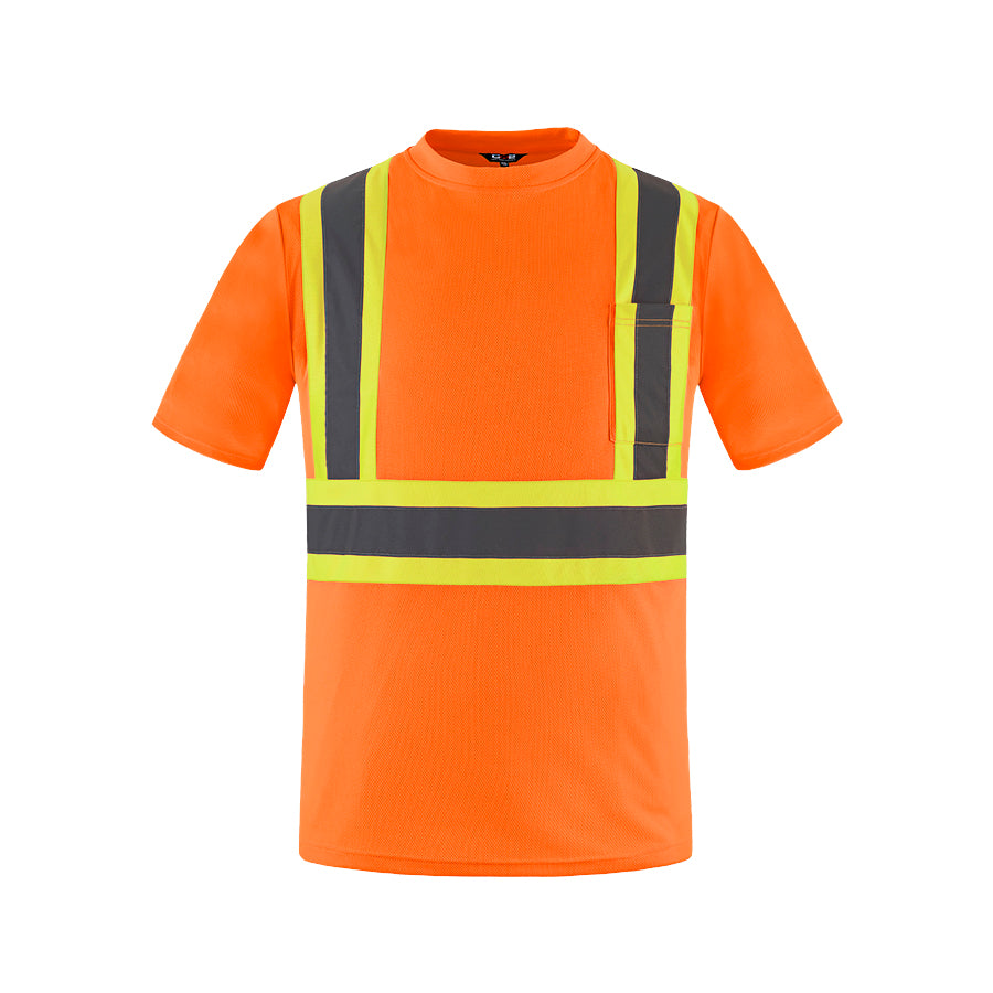 S05945 - Primeguard - Adult Hi-Vis T-Shirt Hi-Vis Orange XS 5945 __label: NEW hi-vis