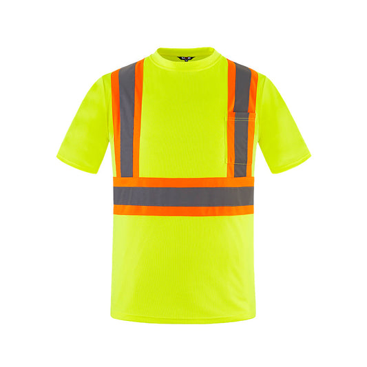 S05945 - Primeguard - Adult Hi-Vis T-Shirt Hi-Vis Yellow 5945 __label: NEW hi-vis