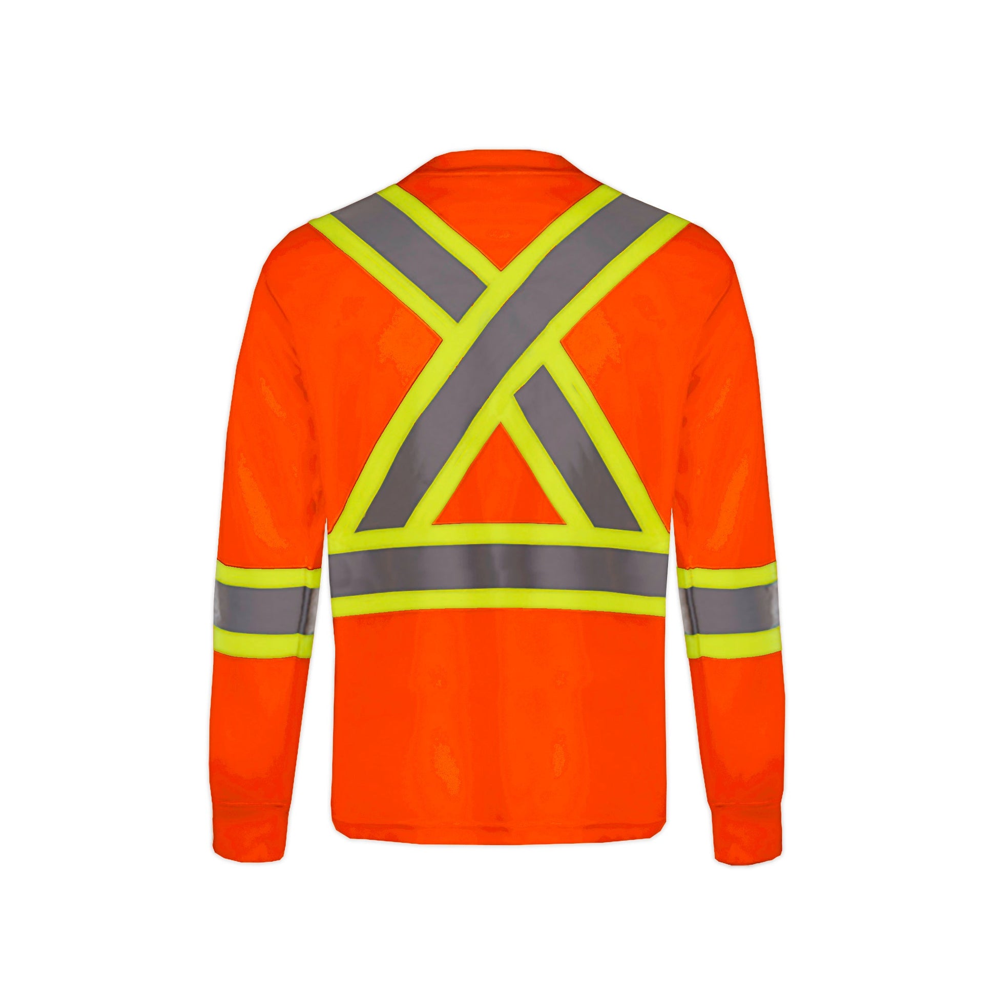 S05948 - Beacon - Long Sleeve Hi-Vis T-Shirt 5948 __label: Sept'24 __label:Coming SOON hi-vis hi-vis tee Long sleeve safety s05948 safety t-shirt