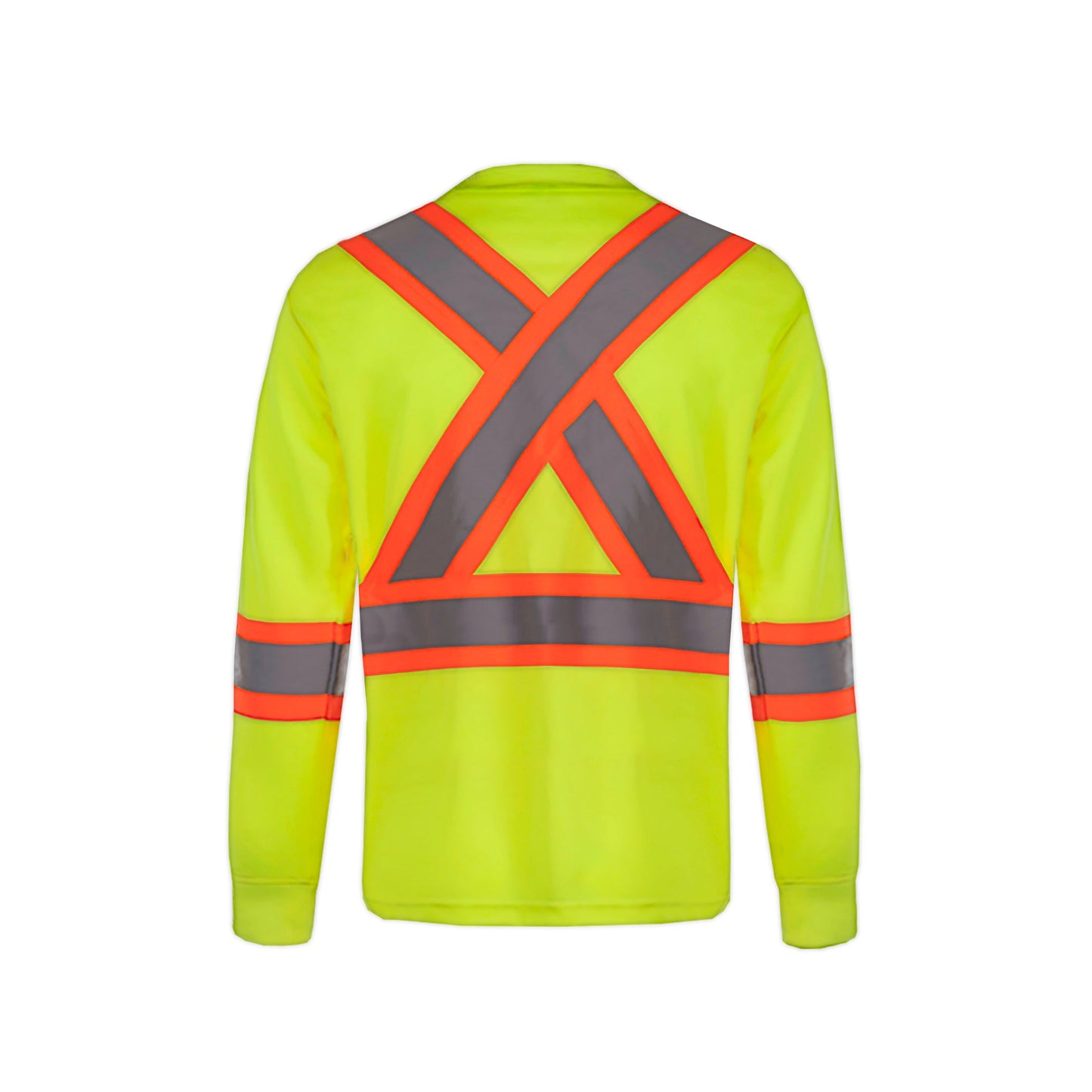 S05948 - Beacon - Long Sleeve Hi-Vis T-Shirt 5948 __label: Sept'24 __label:Coming SOON hi-vis hi-vis tee Long sleeve safety s05948 safety t-shirt