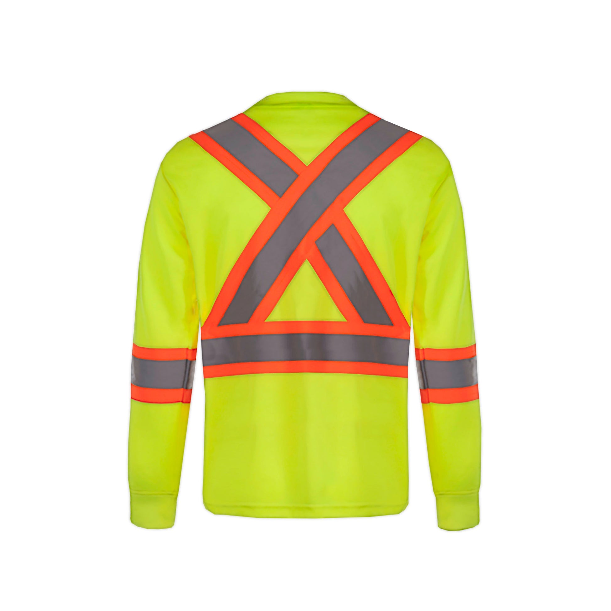 S05948 - Beacon - Long Sleeve Hi-Vis T-Shirt 5948 __label: Sept'24 __label:Coming SOON hi-vis hi-vis tee Long sleeve safety s05948 safety t-shirt