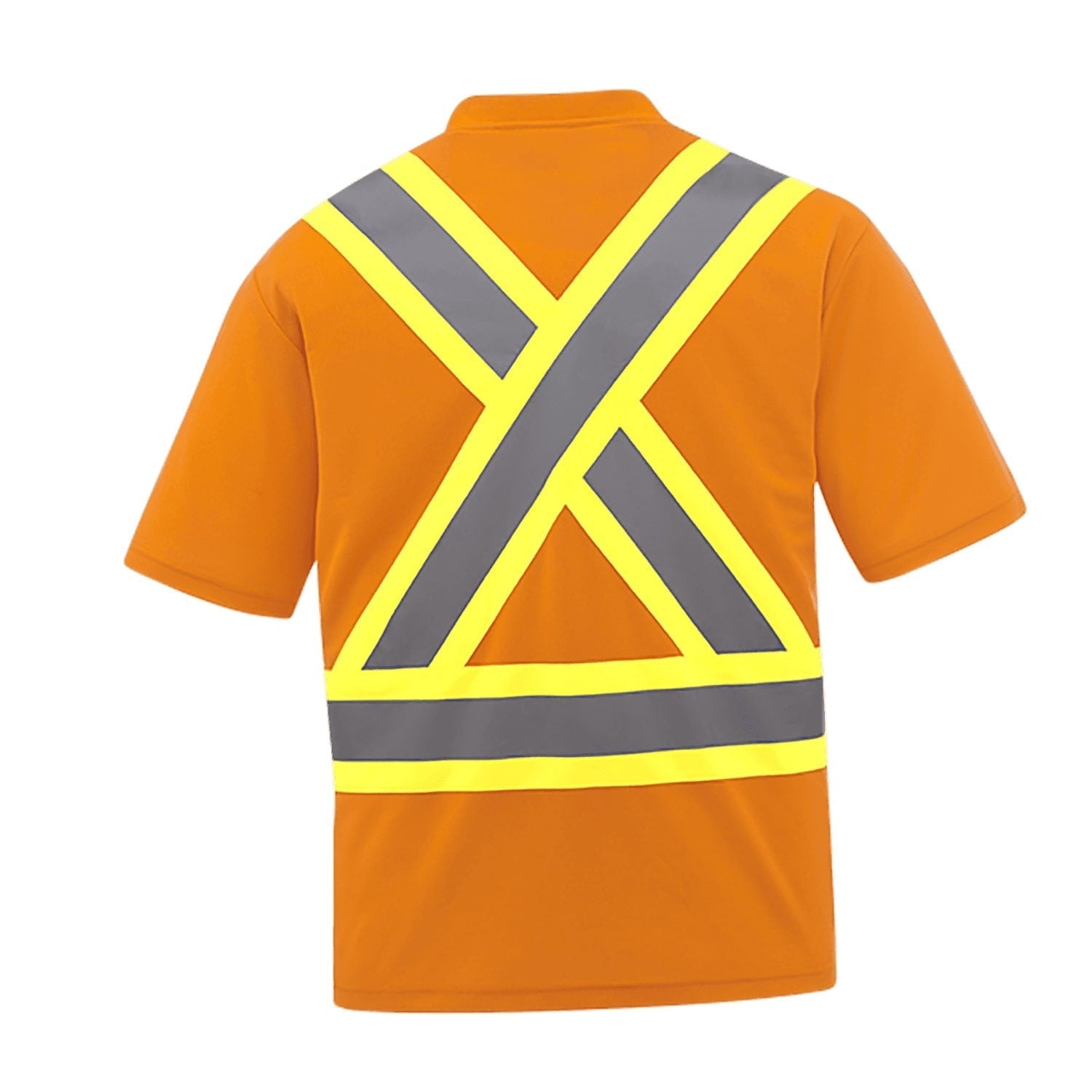 S05960 Watchman Men s Hi Vis Safety T Shirt Toronto Apparel Hi Vis Yellow XL 100 Polyester Mesh