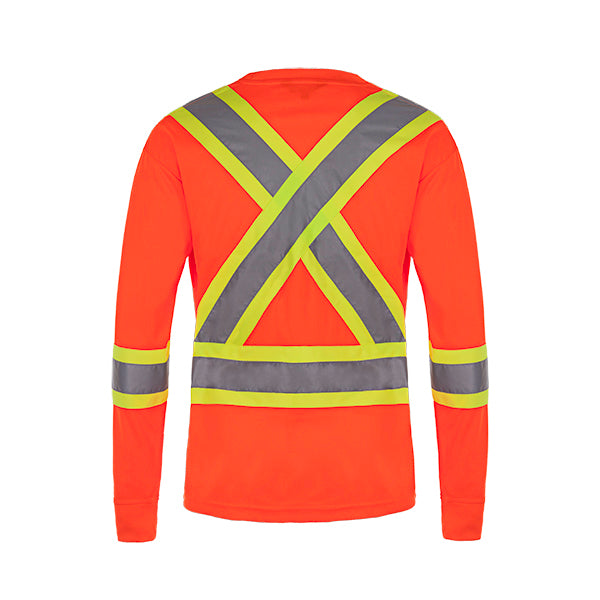 S05970 - Lookout - Adult Long Sleeve Hi-Vis T-Shirt