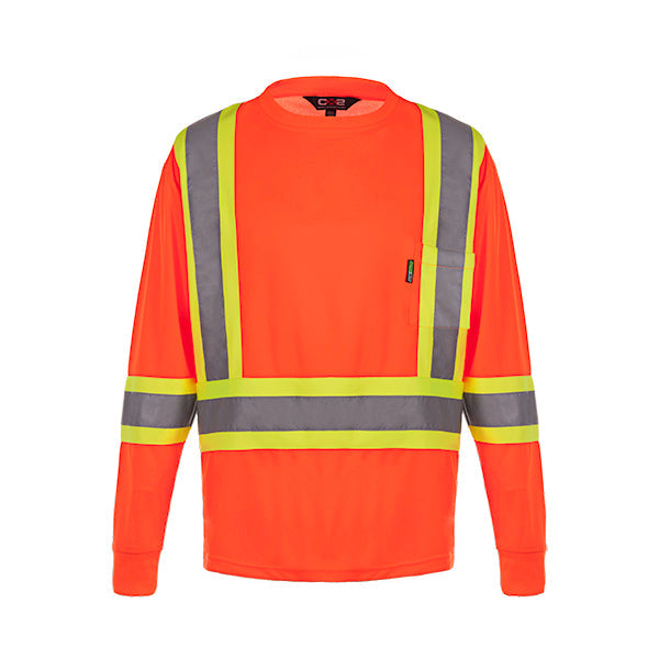 S05970 - Lookout - Adult Long Sleeve Hi-Vis T-Shirt