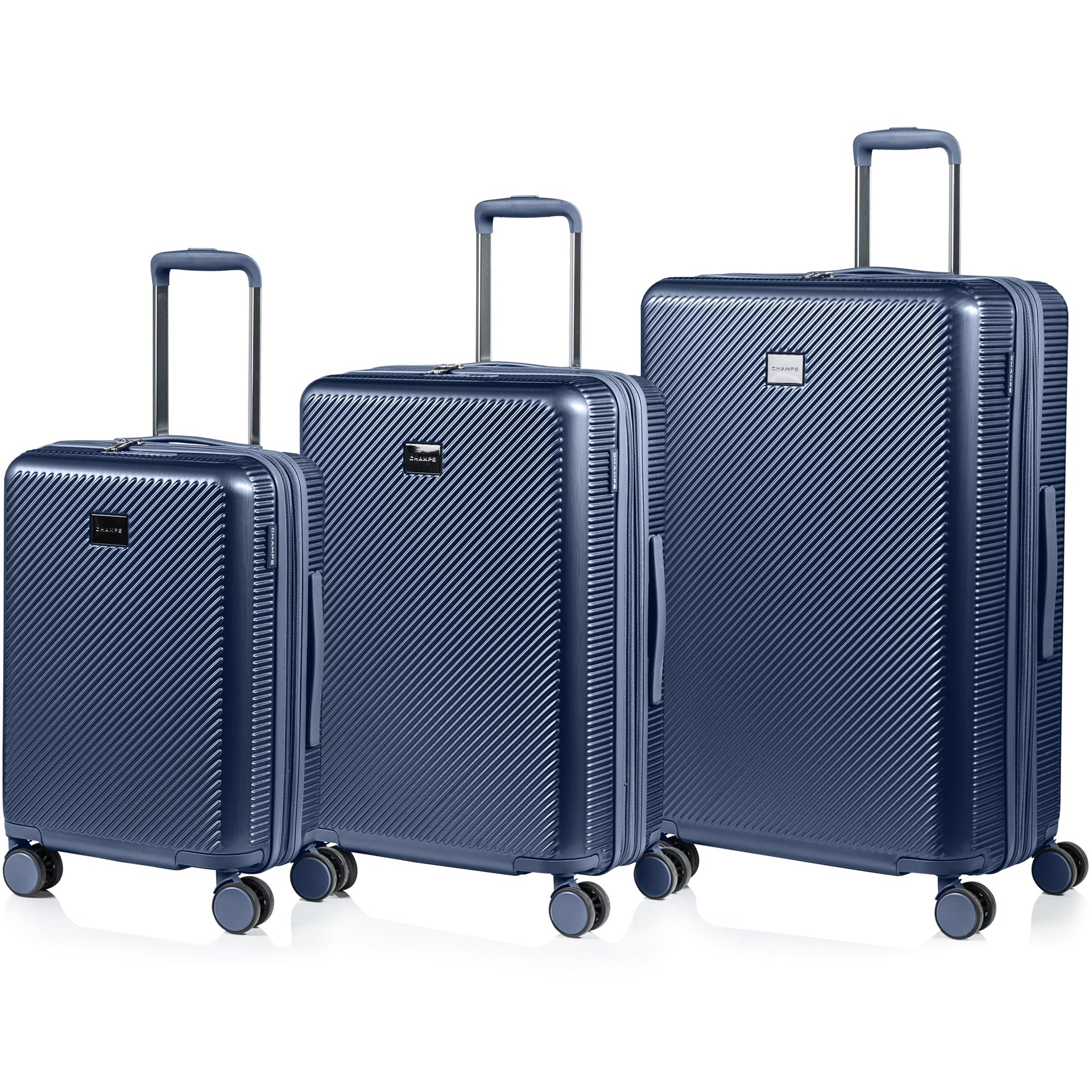 Iconic II / 3-Piece Luggage Set Navy Champs Luggage Shopify Collective