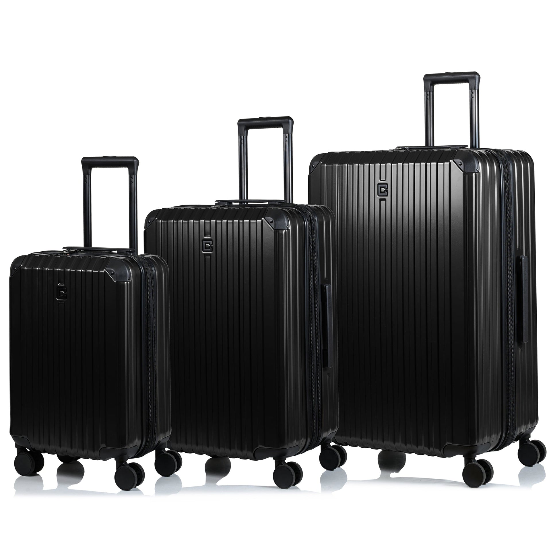 Element / 3-Piece Luggage Set Black Champs Luggage Shopify Collective
