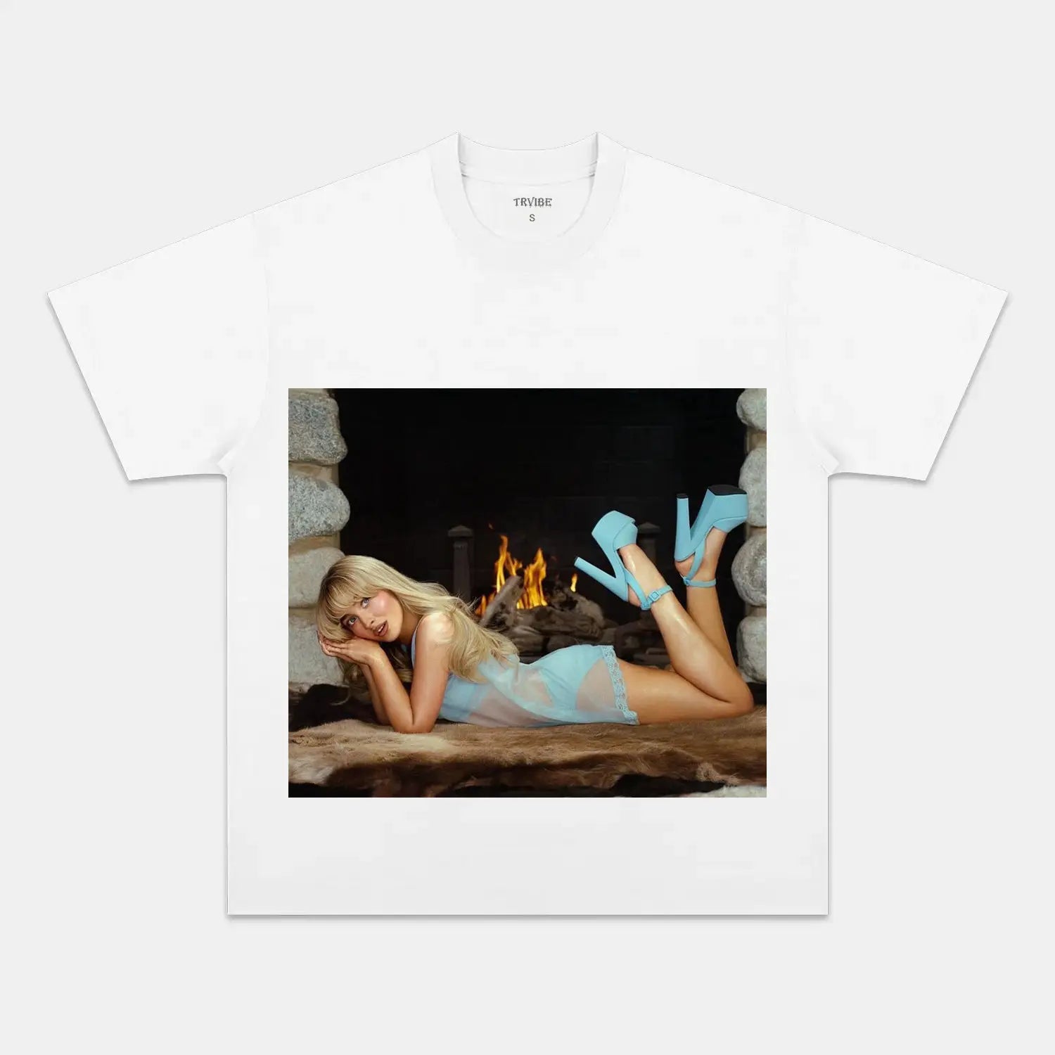 Sabrina Carpenter: Music Icon Tee V3 WHITE TEE MUSIC POP sabrinacarpenter