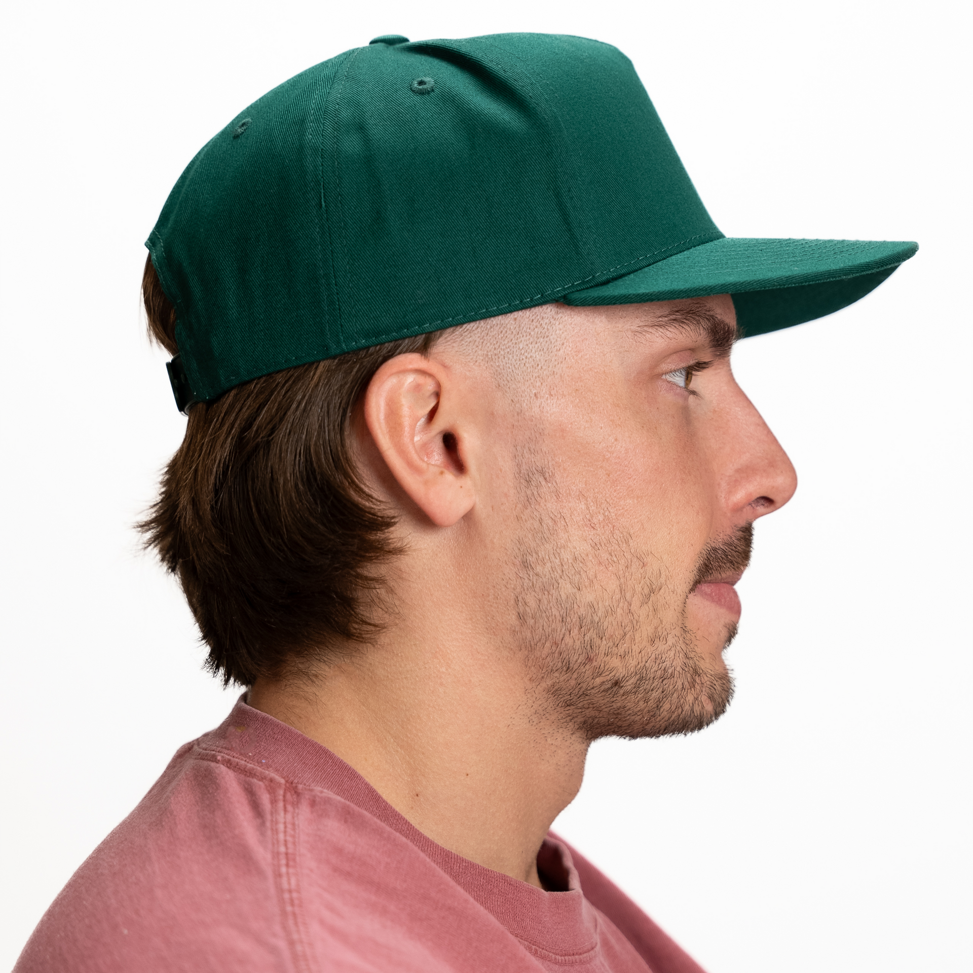 GNV-OTS001P5 - 5 Panels High Profile Flat Bill 5 PANELS COTTON FLAT FLAT BILL HIGH PROFILE nissi caps SNAPBACK STRUCTURED UNISEX