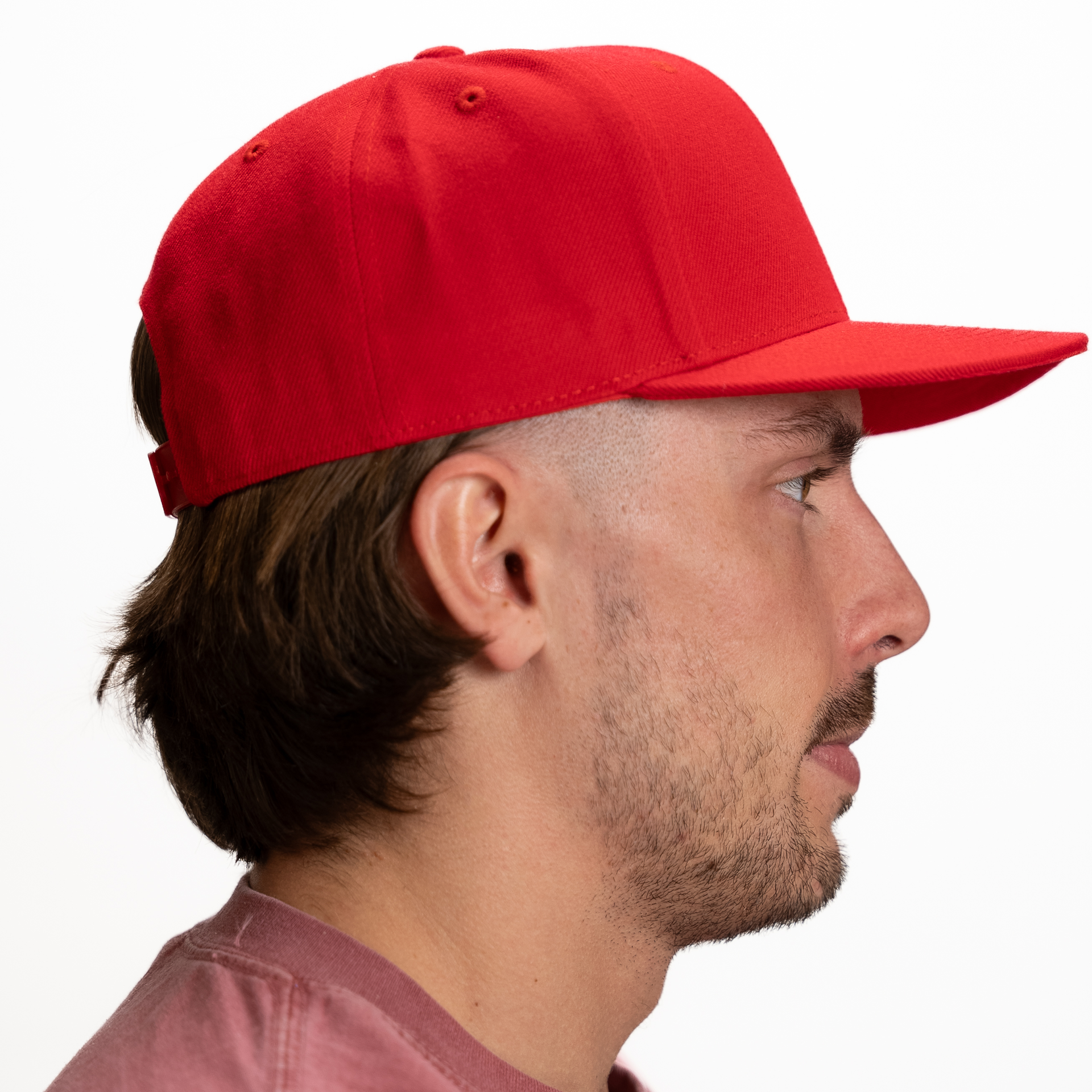 GNV-AS002 - 6 Panels Flat Bill Snapback Cap 6 PANELS ACRYLIC FLAT HIGH PROFILE nissi caps SNAPBACK STRUCTURED UNISEX