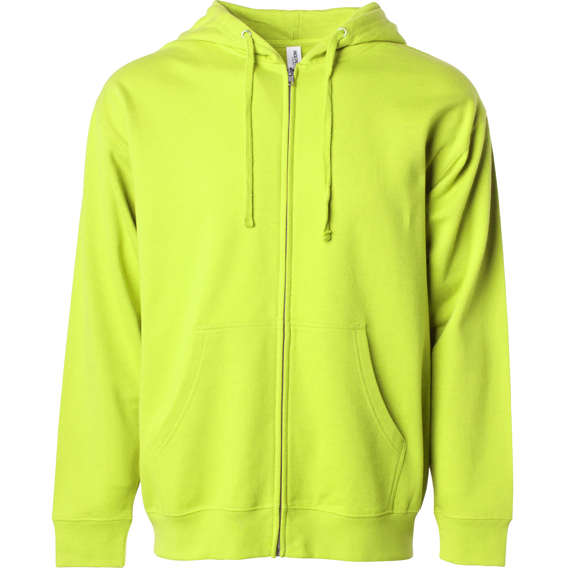 SS4500Z - Midweight Zip Hooded Sweatshirt CLOSEOUT COTTON / POLYESTER INDEPENDENT MEN MIDWEIGHT REGULAR tearaway ZIPS