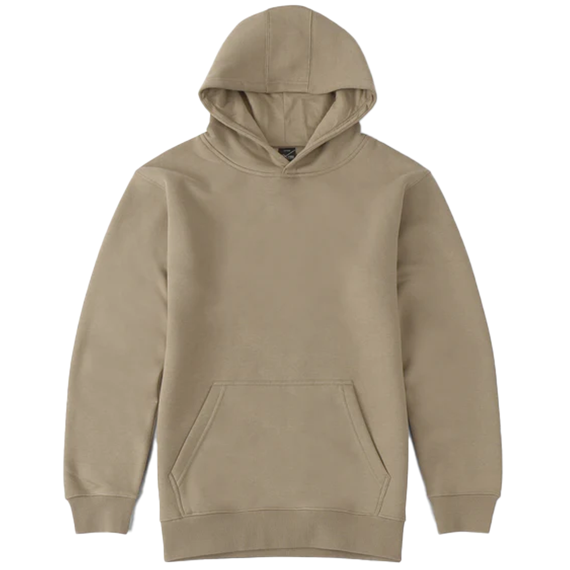 7102 - Fleece Pullover Hoodie Sand 7102 AXISM COTTON / POLYESTER Heavyweight MEN PULLOVERS REGULAR tearaway