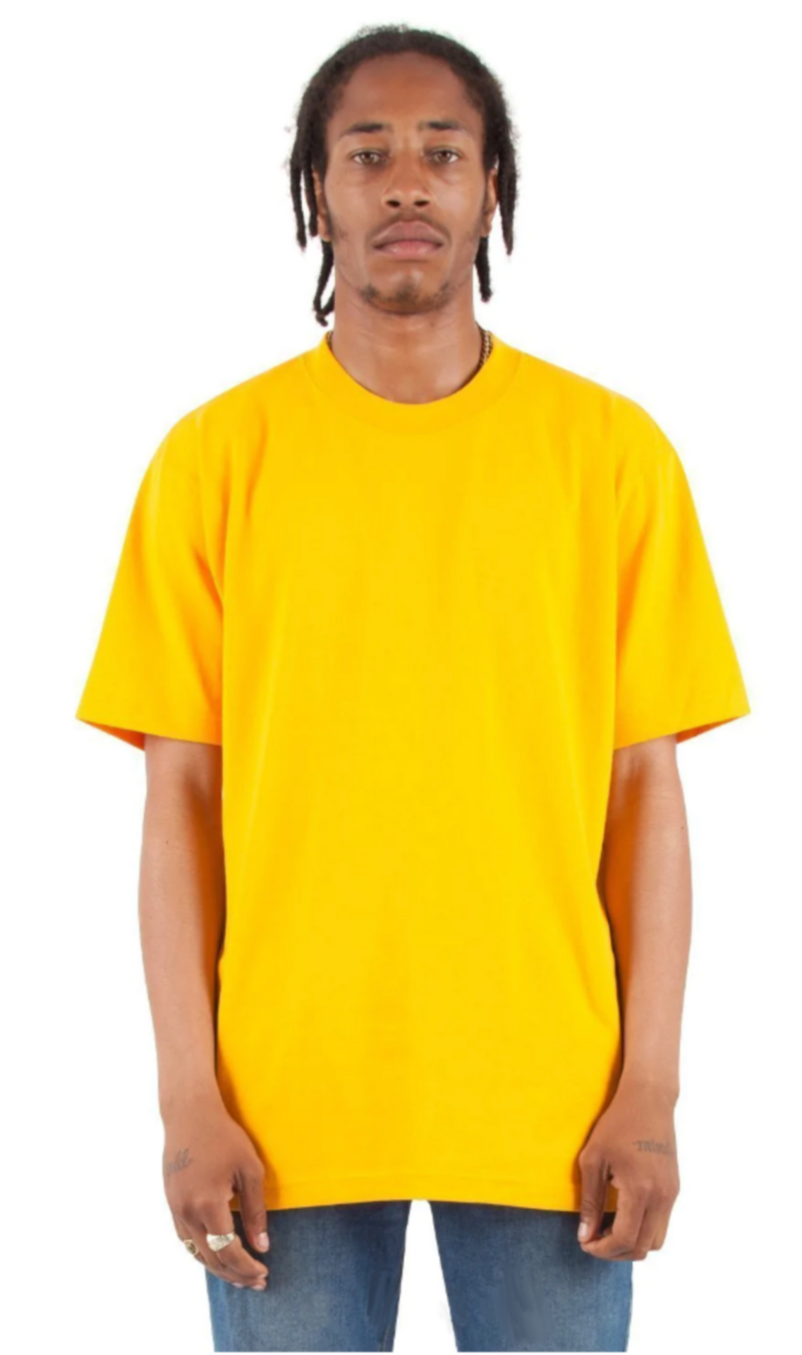 Max Heavyweight Short Sleeve - 7.5 oz Gold COTTON Heavyweight MEN MEN TEE shaka Shaka Wear SHORTSLEEVES shsdparentproduct SLIGHT OVERSIZED TEE tshirts