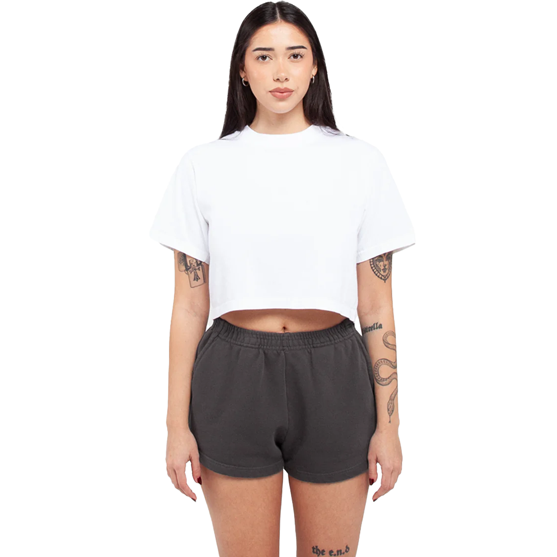 Women Garment Dye Fleece Shorts Shadow BOTTOMS COTTON GARMENT DYE Heavyweight Shaka Wear WOMEN